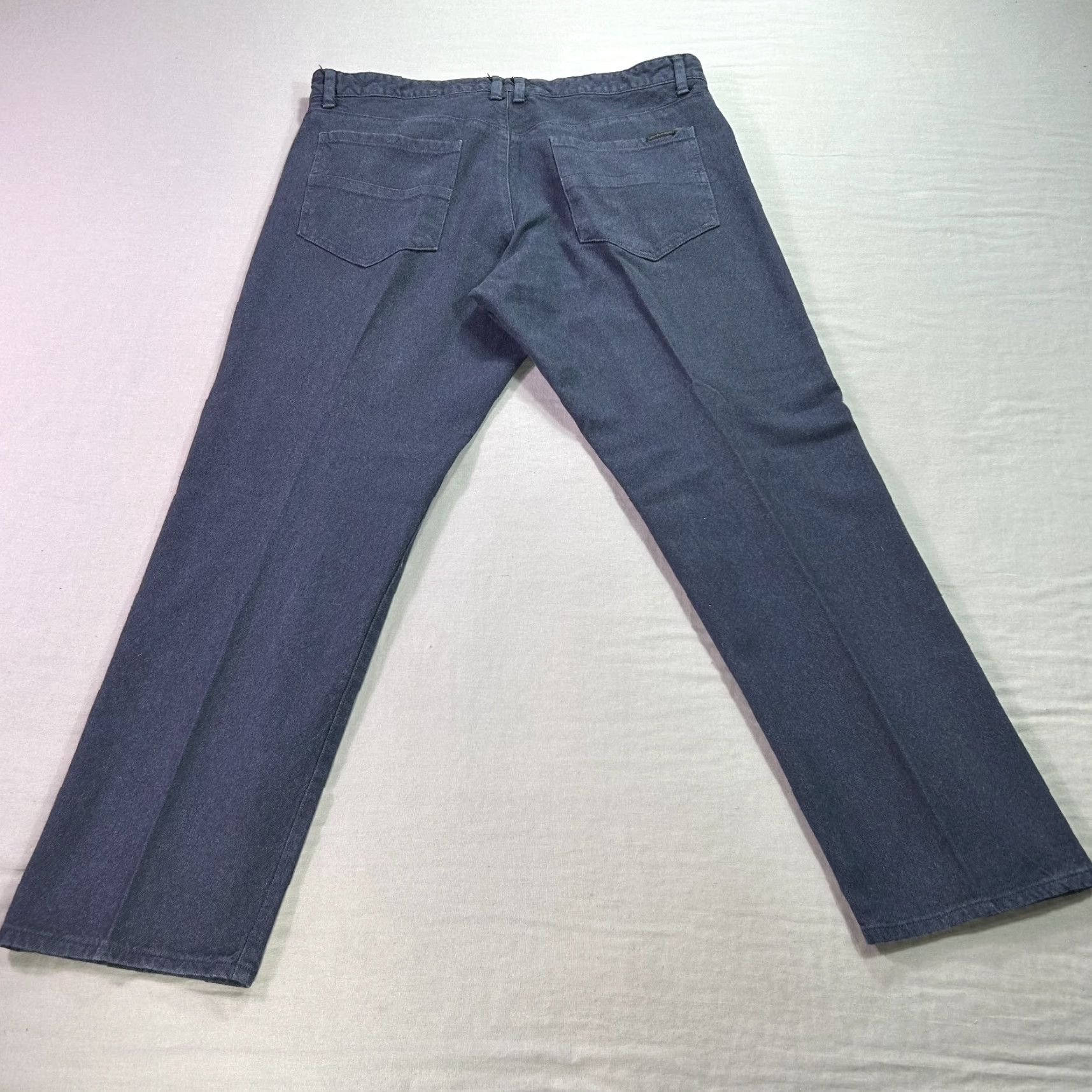 Calvin Klein Calvin Klein Jeans Mens 36x29 Blue Classic Straight Pants Casual Adult Size US 36 / EU 52 - 2 Thumbnail