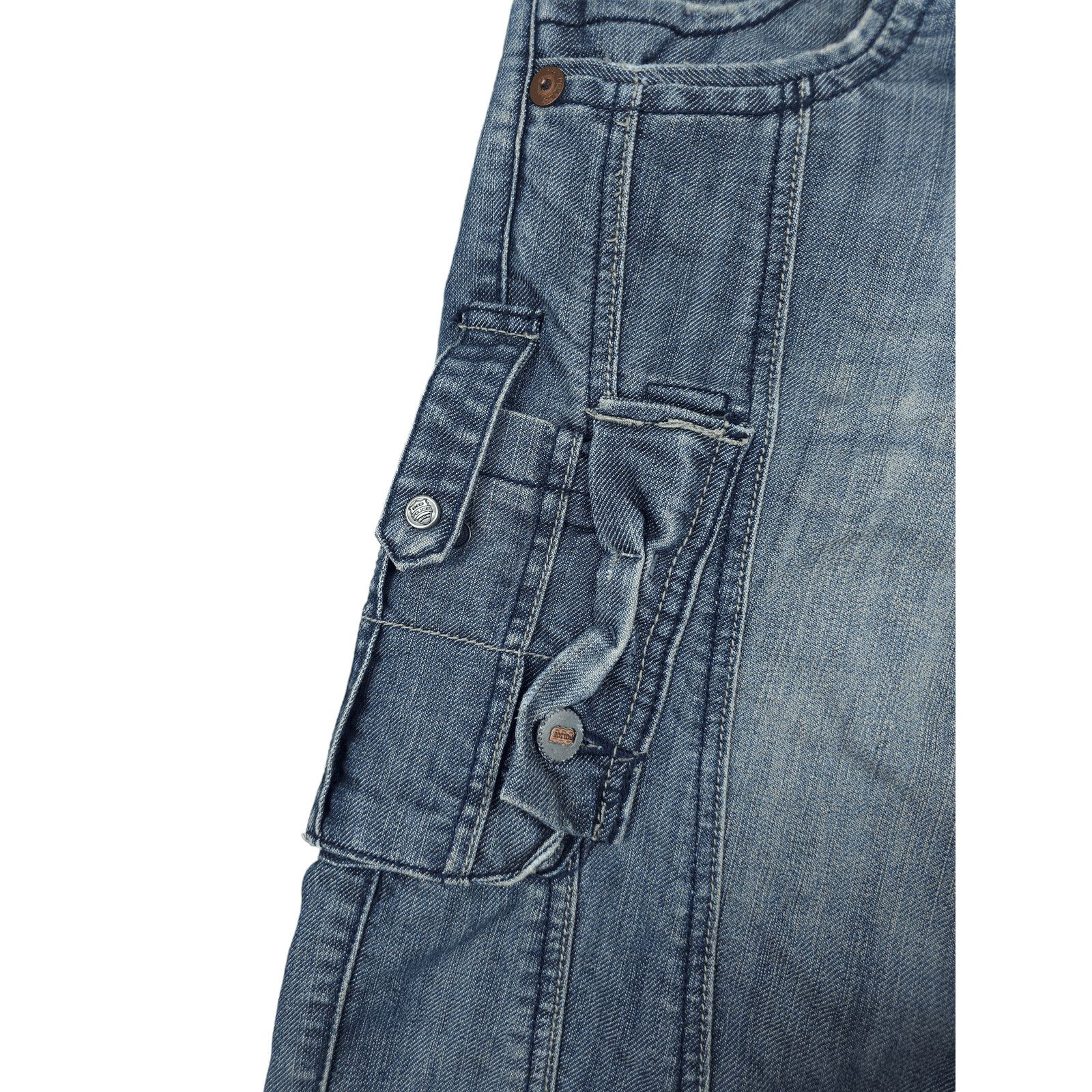 Hysteric Glamour × If Six Was Nine × Le Grande Bleu (L.G.B.) 💎Vintage Rare 883 Polce Distressed Japan Denim Jorts Shorts Size US 32 / EU 48 - 5 Thumbnail