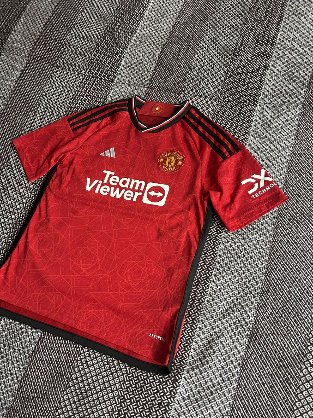Adidas Adidas Manchester United 164cm 13-14Y Sports Football Jersey Size US XS / EU 42 / 0 - 2 Thumbnail