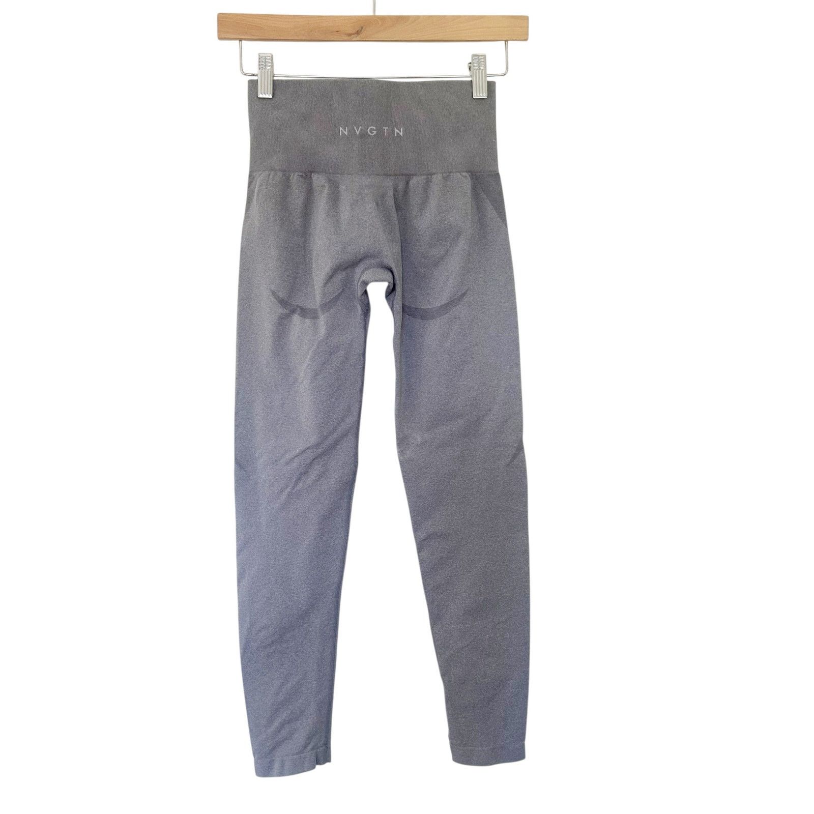 Other NVGTN Gray Seamless Leggings Sz S Size 27" / US 4 / IT 40 - 5 Thumbnail
