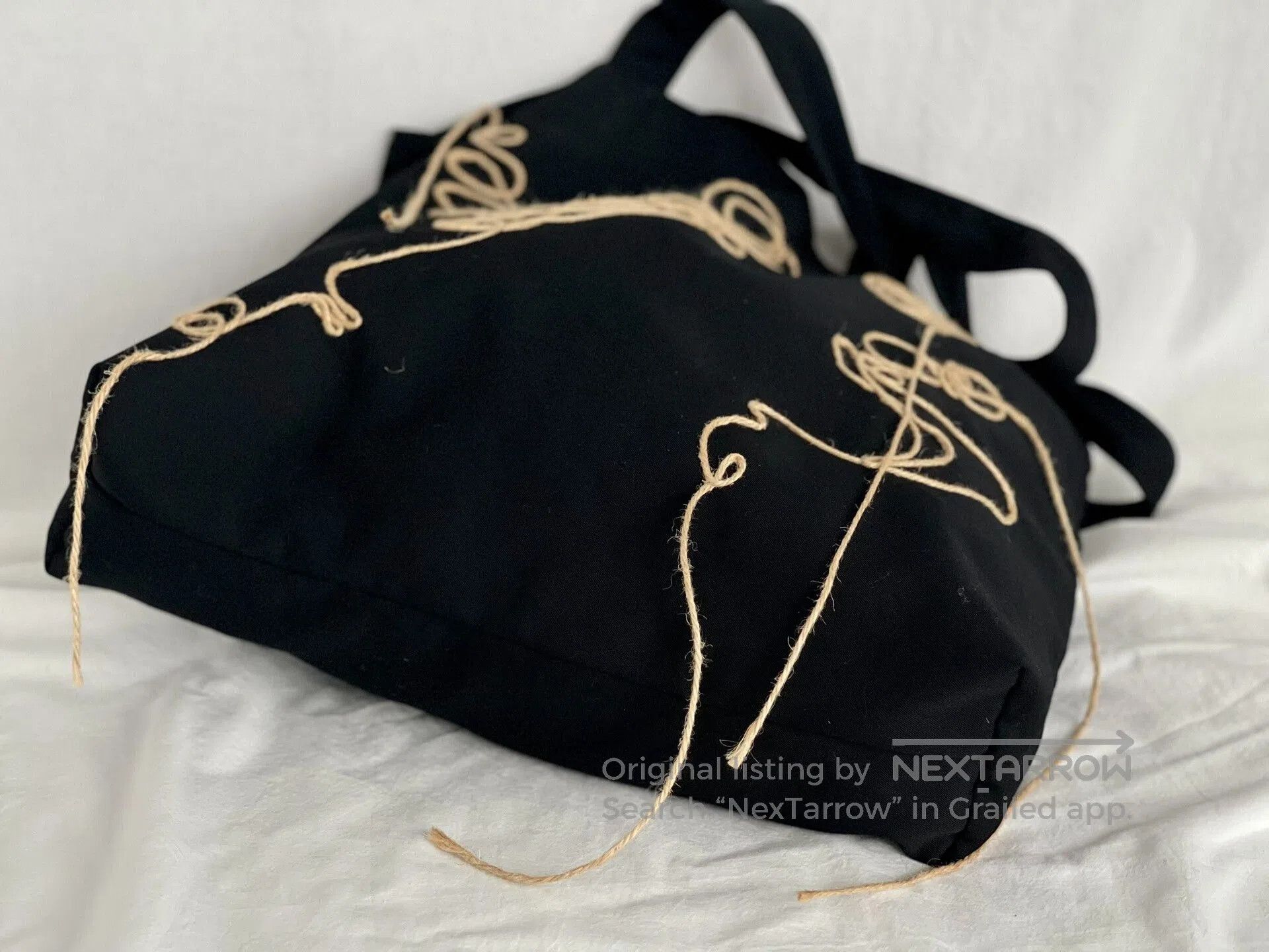 Yohji Yamamoto Y's Yohji Yamamoto Wool Tote Bag. Size ONE SIZE - 7 Thumbnail