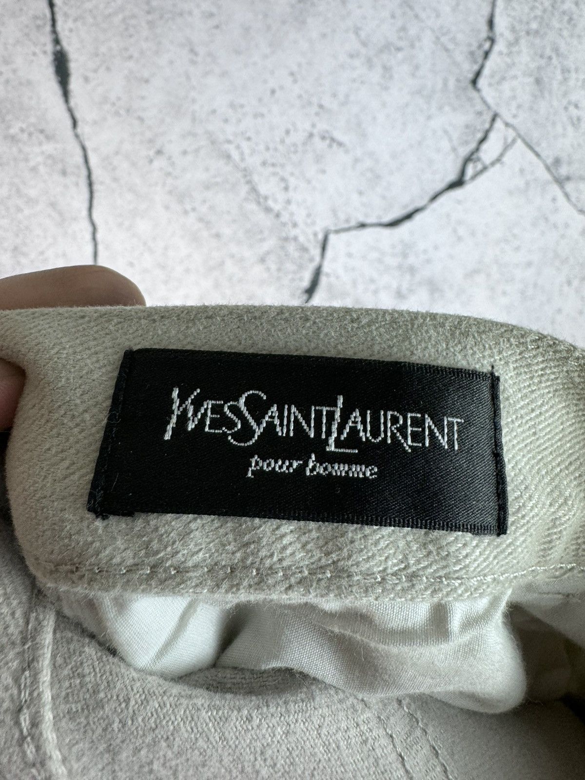 Yves Saint Laurent 90s 34x32 Yves Saint Laurent vintage YSL beige chino pants Size US 34 / EU 50 - 5 Thumbnail