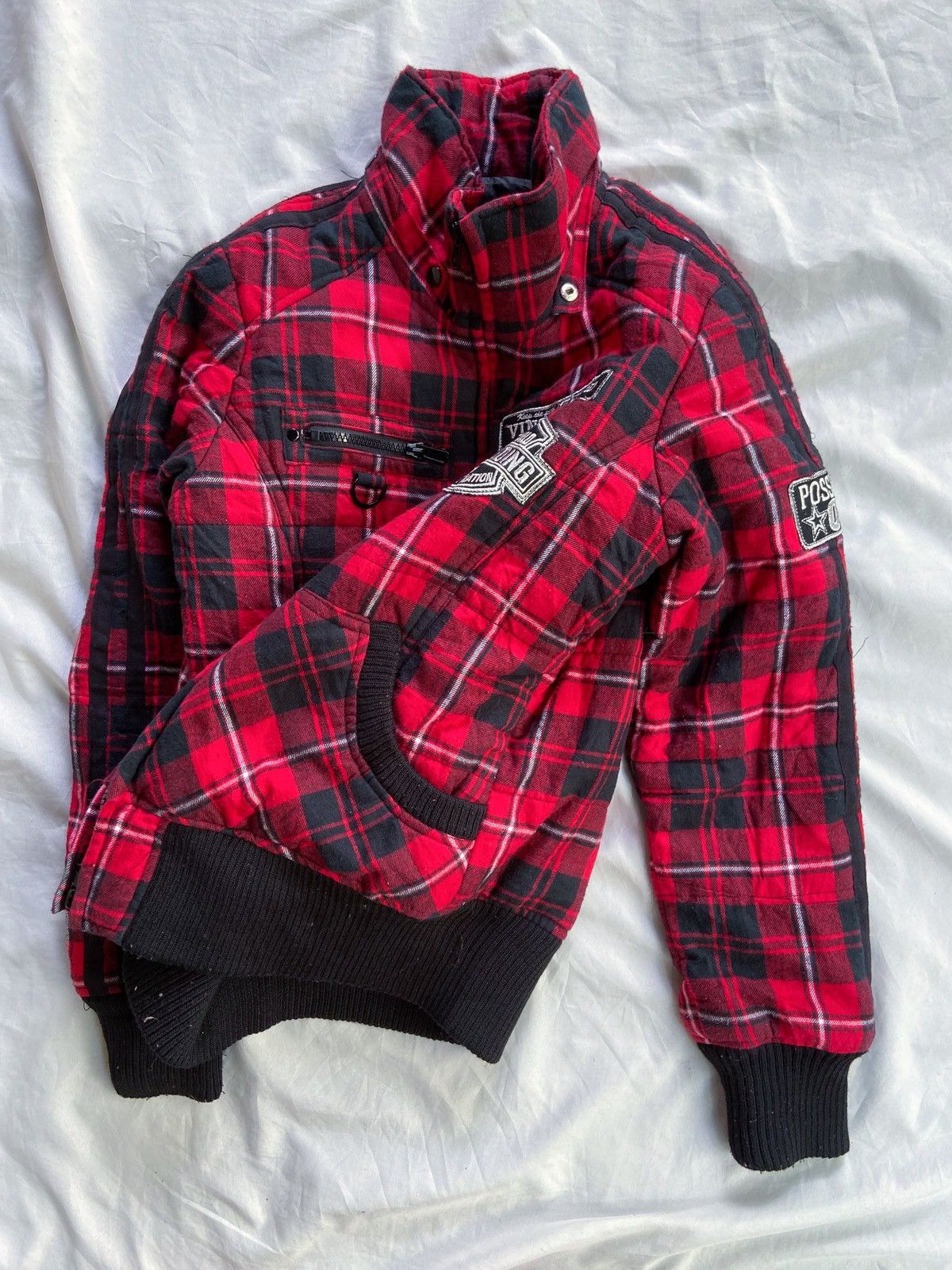Beauty Beast SKY BOMBER PLAID JACKET Size US S / EU 44-46 / 1 - 2 Thumbnail