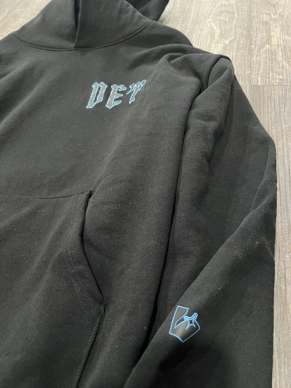 Vengeful Detroit Lions VENGEFUL- Brian Branch Hoodie -Size XL - Black Size US XL / EU 56 / 4 - 5 Thumbnail