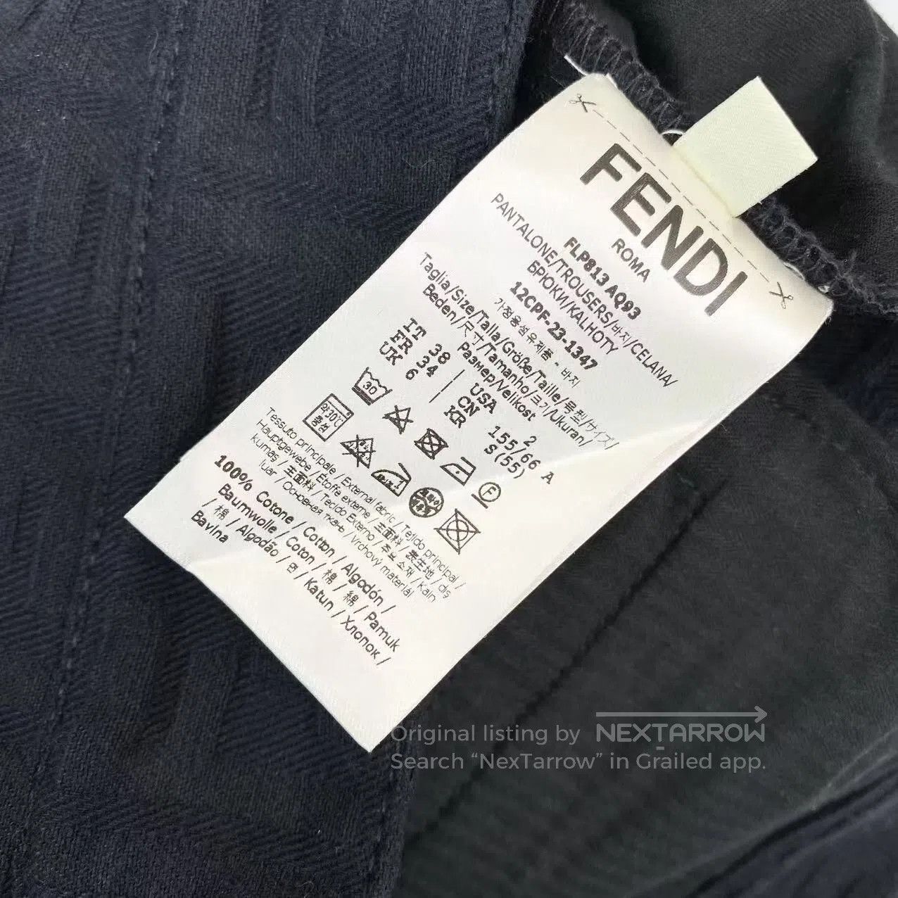 Fendi Fendi Dark pattern full print set| Size XS / US 0-2 / IT 36-38 - 5 Thumbnail