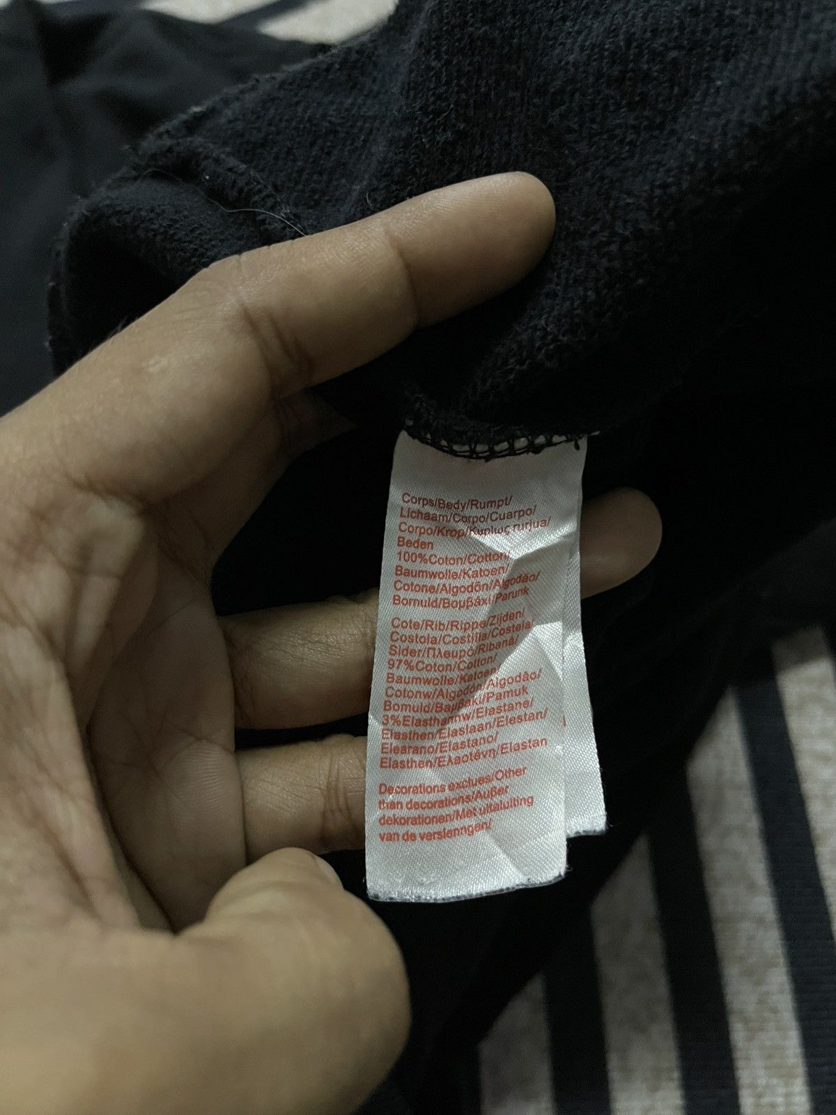 Lacoste × Supreme SUPREME X LACOSTE SWEATSHIRT EMBROIDERED LOGO DISCOLOURED Size US M / EU 48-50 / 2 - 12 Thumbnail