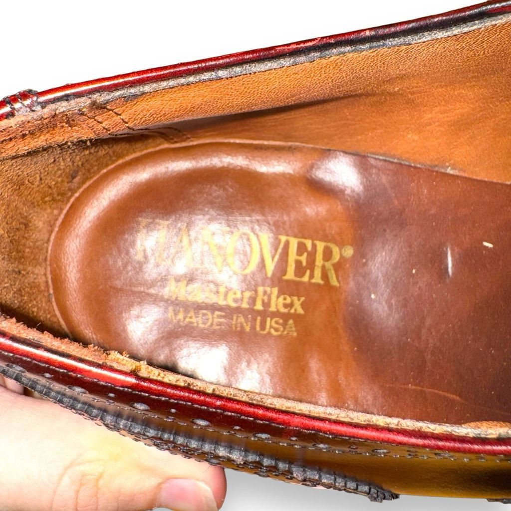 Hanover Hanover Handmade in USA Wingtip Oxford Dress Shoes 9.5 Size US 9.5 / EU 42-43 - 9 Thumbnail