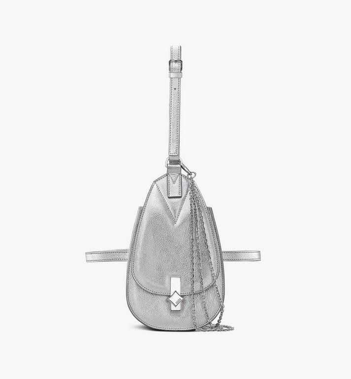 MCM o1mt1gz0625 Size: OS / Belt Bag in Silver Size ONE SIZE - 1 Thumbnail