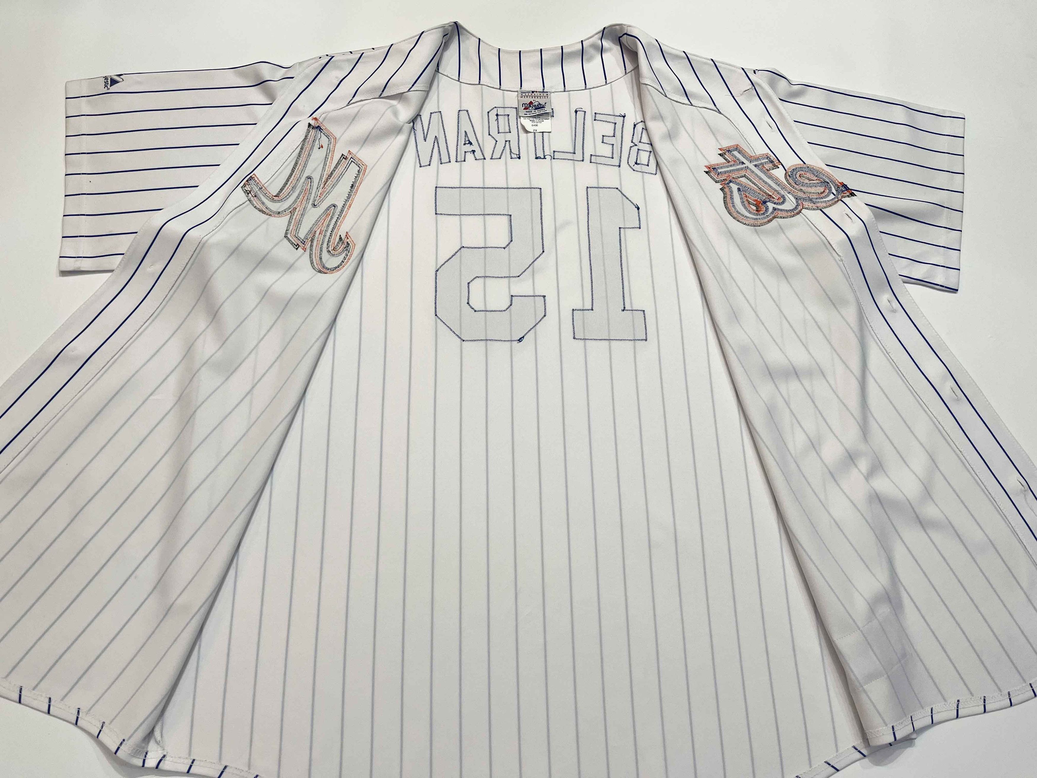 Majestic Majestic MLB New York Mets BELTRAN #15 Baseball Jersey Size US XXL / EU 58 / 5 - 7 Thumbnail