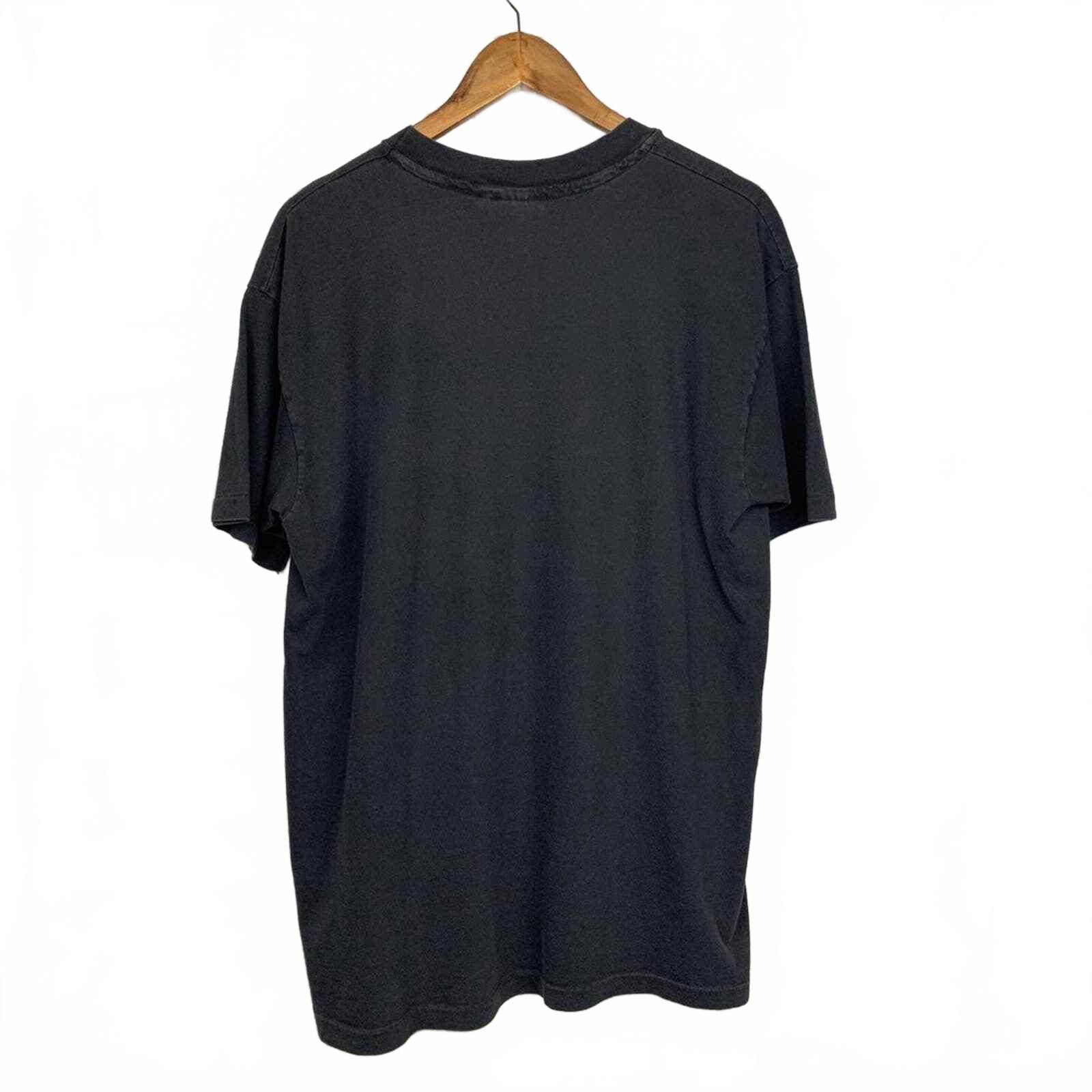 Other Vintage 80s/90s Flac Chicken Cartoon Comic Black T Shirt XL Size US XL / EU 56 / 4 - 4 Thumbnail