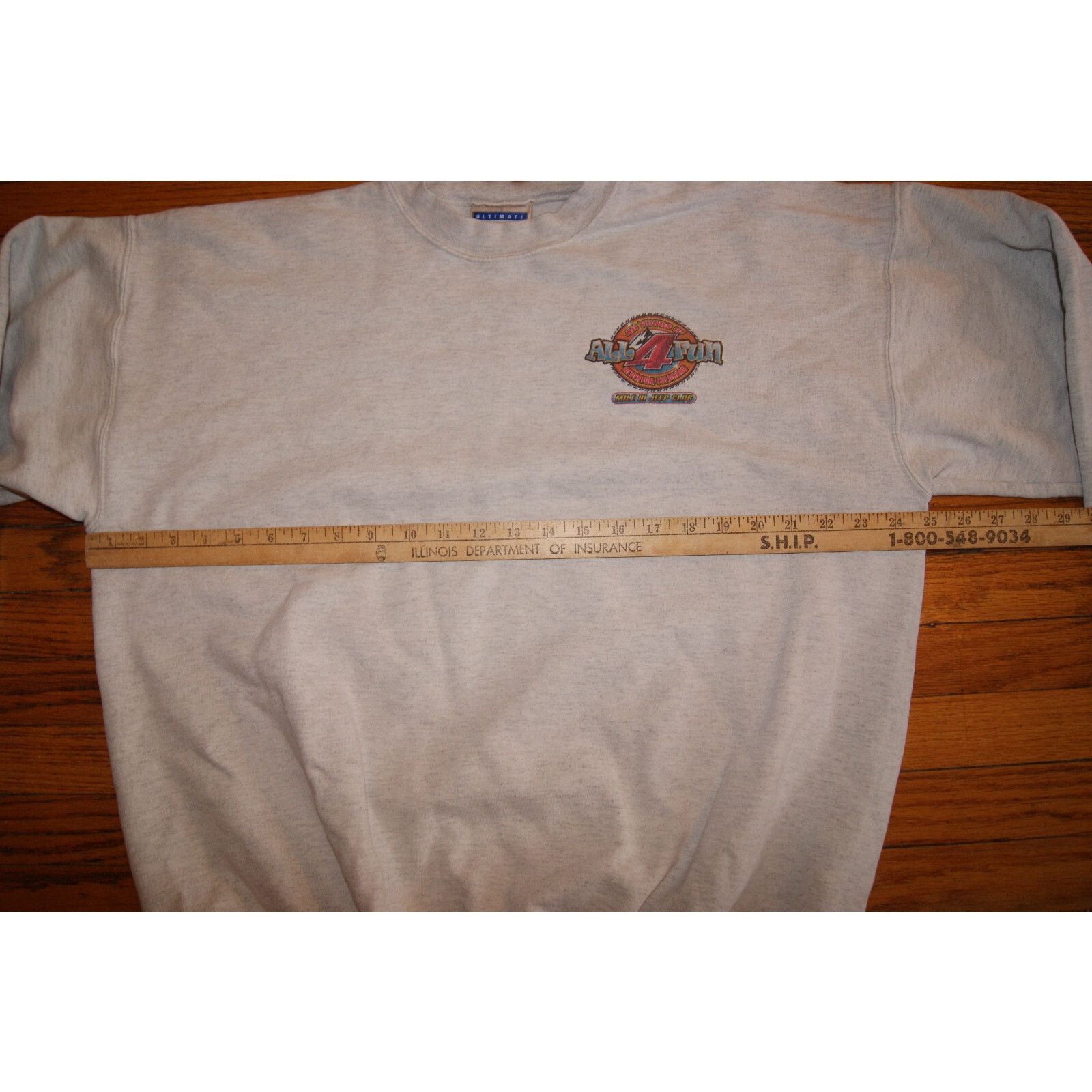 Hanes VTG Y2K Silverton Colorado Hi Jeep Club XL Sweatshirt 2 Side Size US XL / EU 56 / 4 - 8 Thumbnail