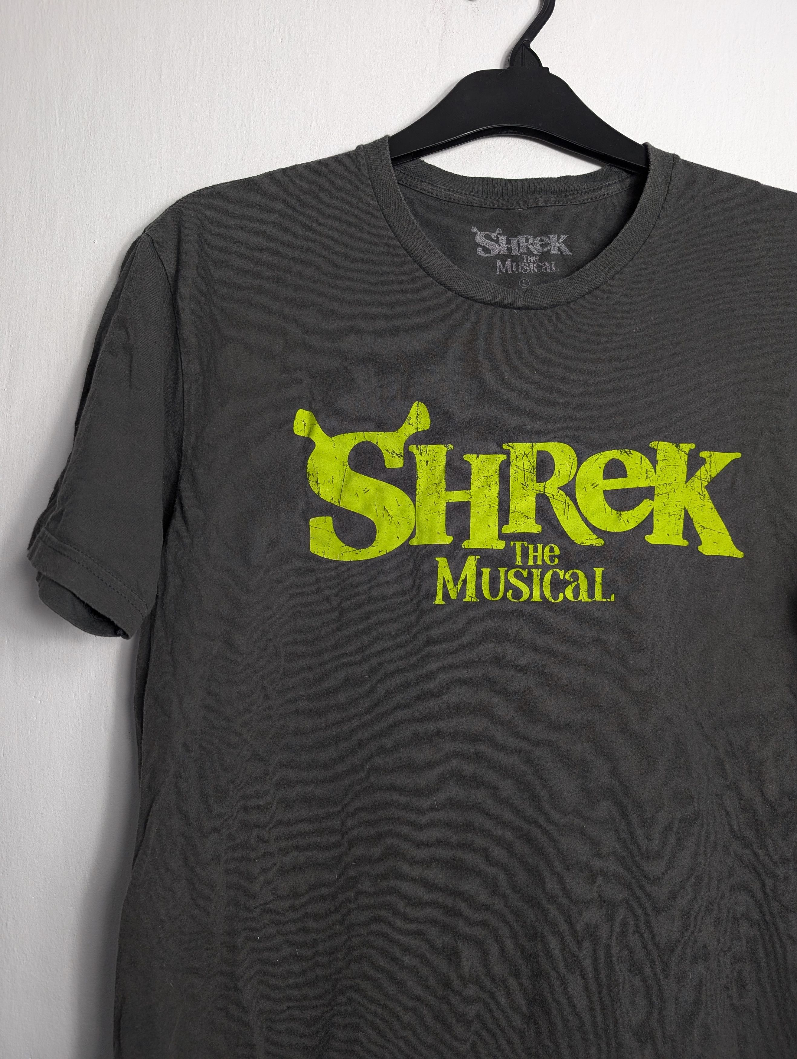 Vintage Vintage Y2K Shrek The Musical T-Shirt Size L / US 10 / IT 46 - 2 Thumbnail