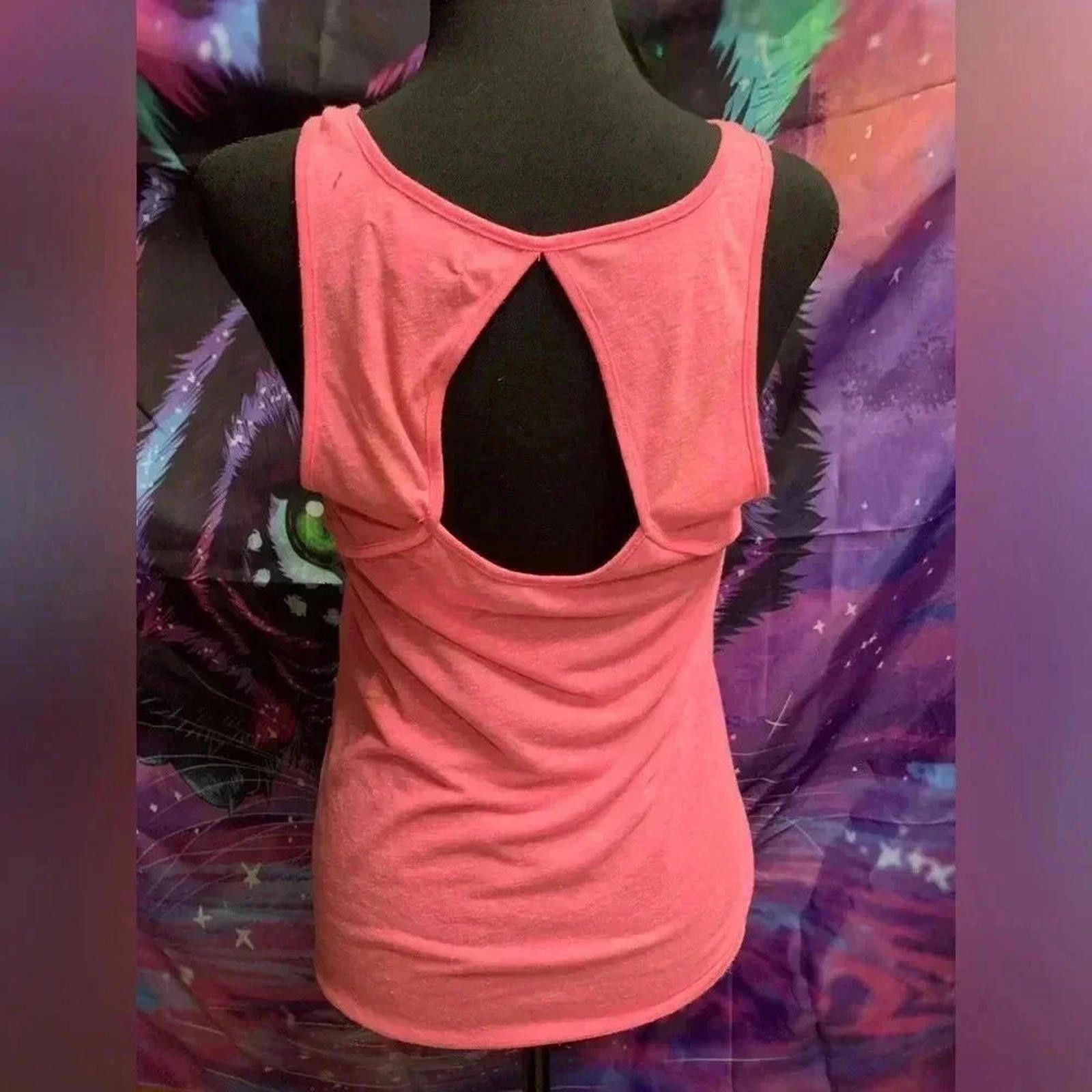 Designer Stylish Pink Pocket Tank Top Size S / US 4 / IT 40 - 2 Thumbnail