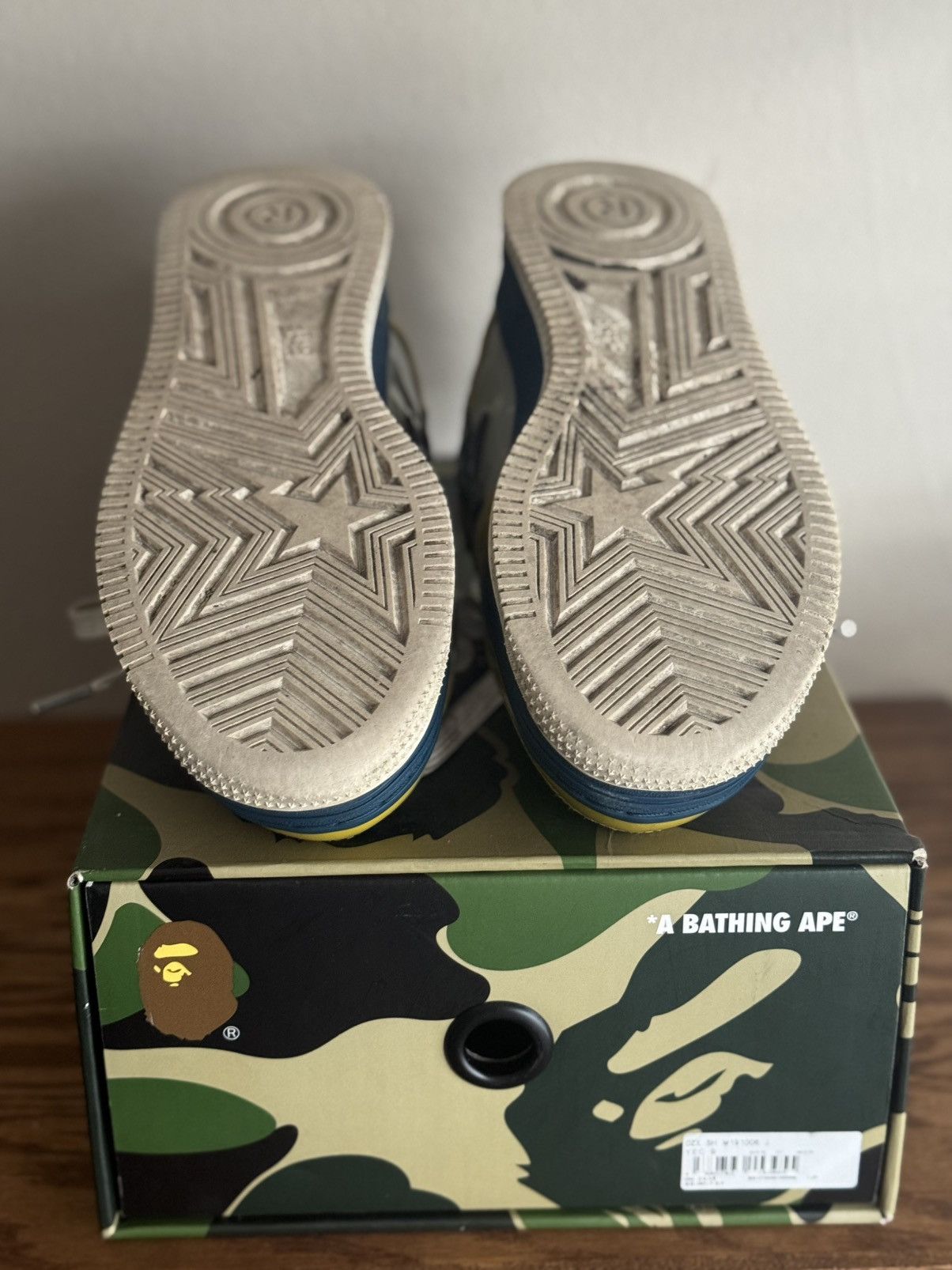 Bape Bapesta #2 Yellow Size US 9 / EU 42 - 5 Thumbnail