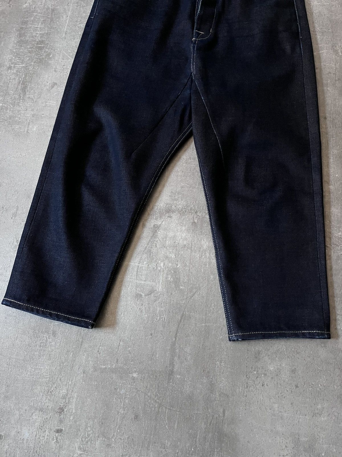 Rick Owens Rick Owens F/W 18 Sisyphus selvedge denim jeans navy Size US 31 - 3 Thumbnail