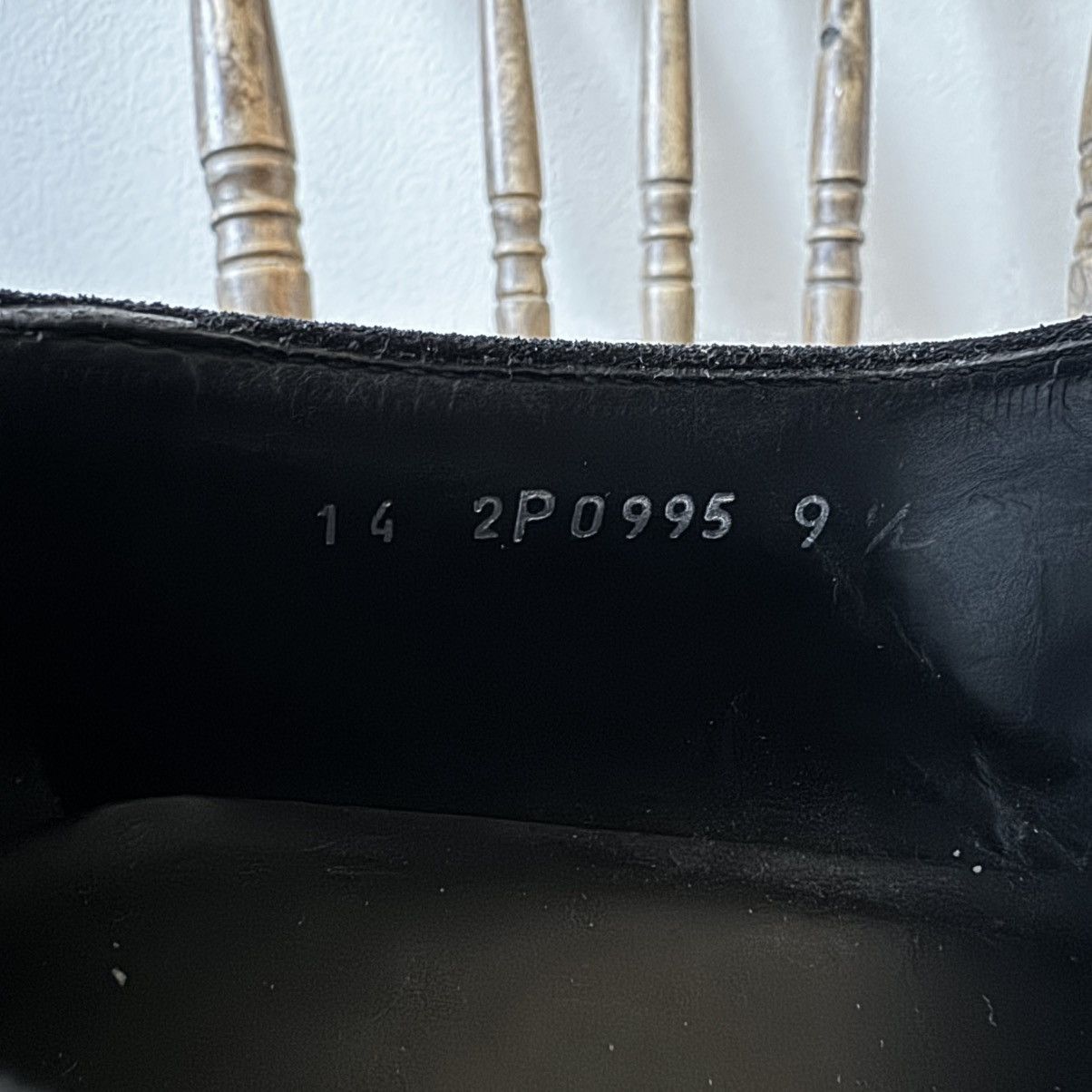 Prada Prada 2000’s Black Suede Buckle Leather Loafers Size US 12 / EU 45 - 8 Thumbnail