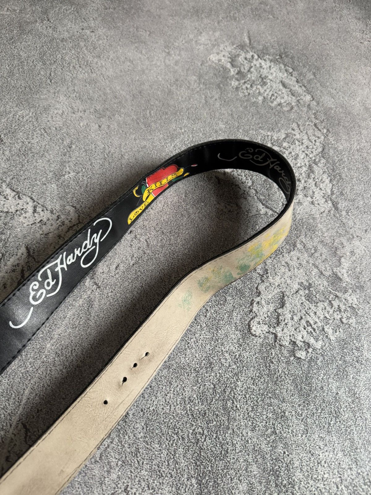 Hysteric Glamour Ed Hardy by Christian Audigier Avantgarde Y2K Japanese belt Size ONE SIZE - 16 Thumbnail