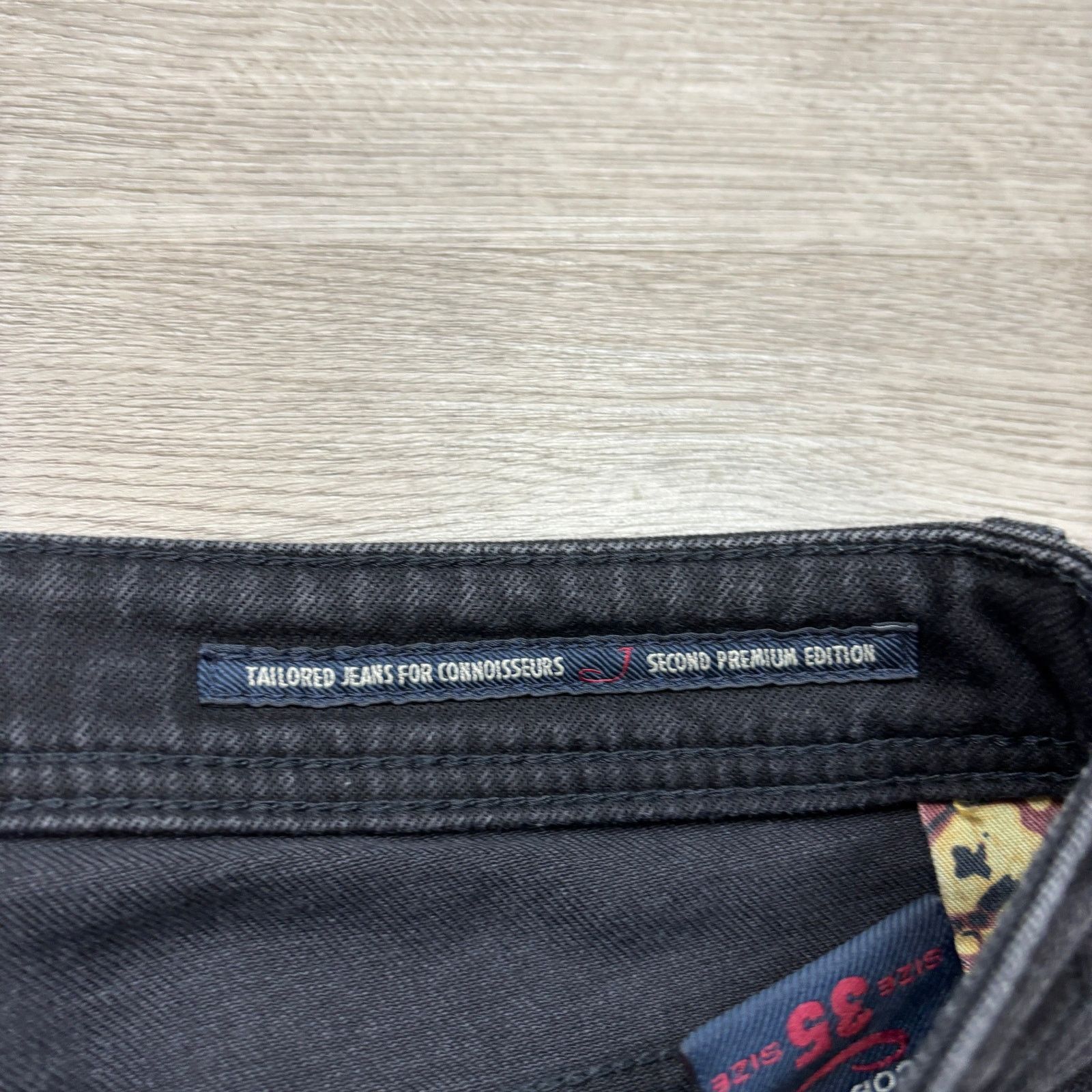 Jacob Cohen Jacob Cohen J620 Handmade Tailored Black Jeans Men's 36x31 Size US 36 / EU 52 - 7 Thumbnail