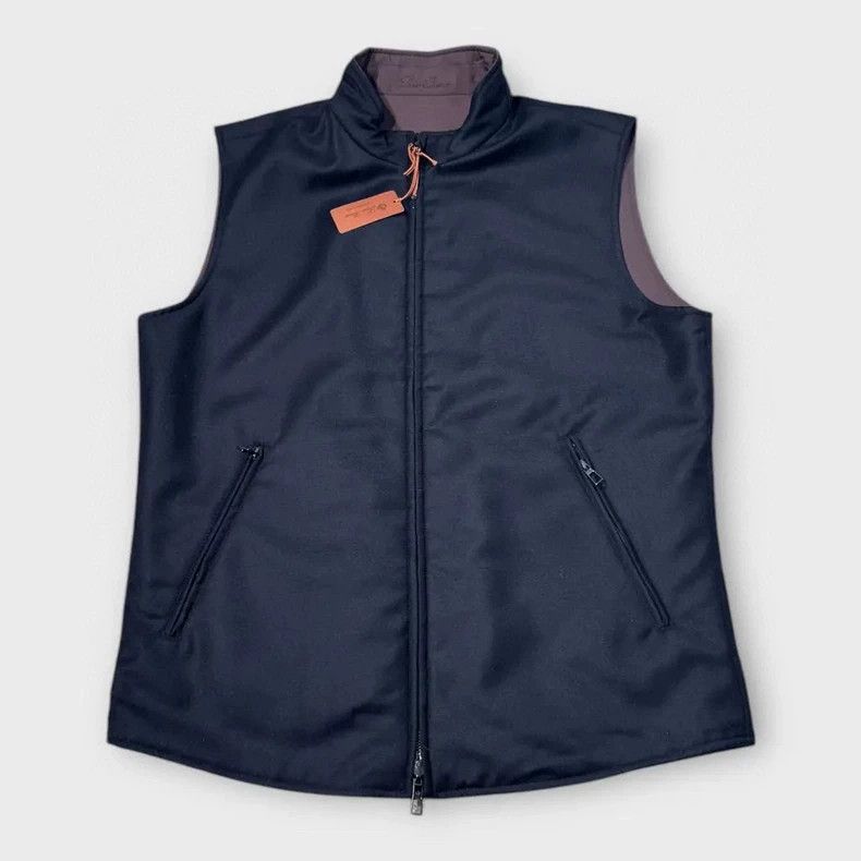 Loro Piana LORO PIANA Double-faced windproof and waterproof vest Size US M / EU 48-50 / 2 - 8 Thumbnail