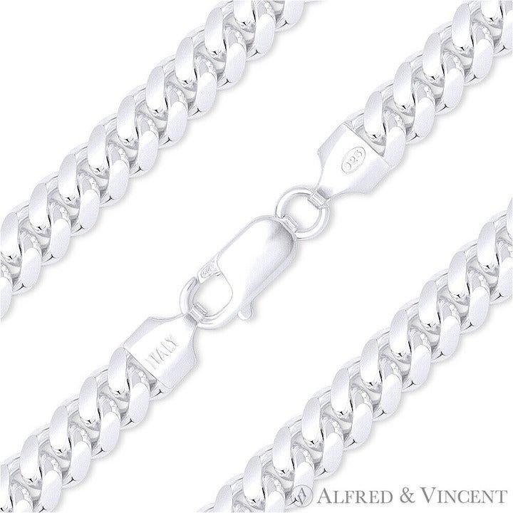Other 6.3mm Miami Cuban / Curb Link Chain Bracelet Size ONE SIZE - 1 Thumbnail