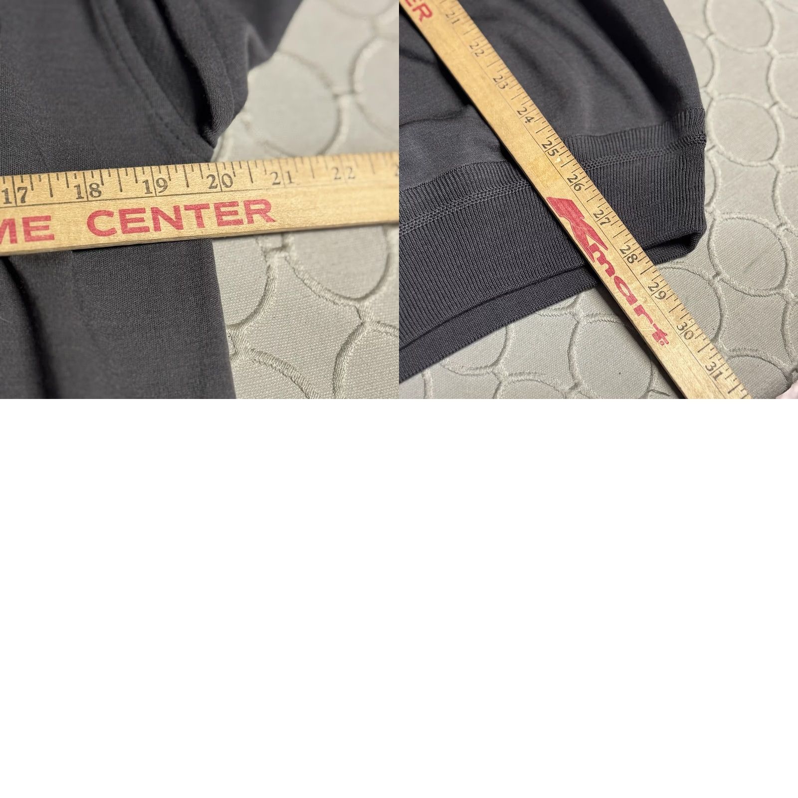 Vintage Albavarden Sweater Mens Medium Gray V-Neck 100% Wool Pockets Pullover Knit Ribbed Cuffs Hem Tag N/A Size US M / EU 48-50 / 2 - 8 Thumbnail