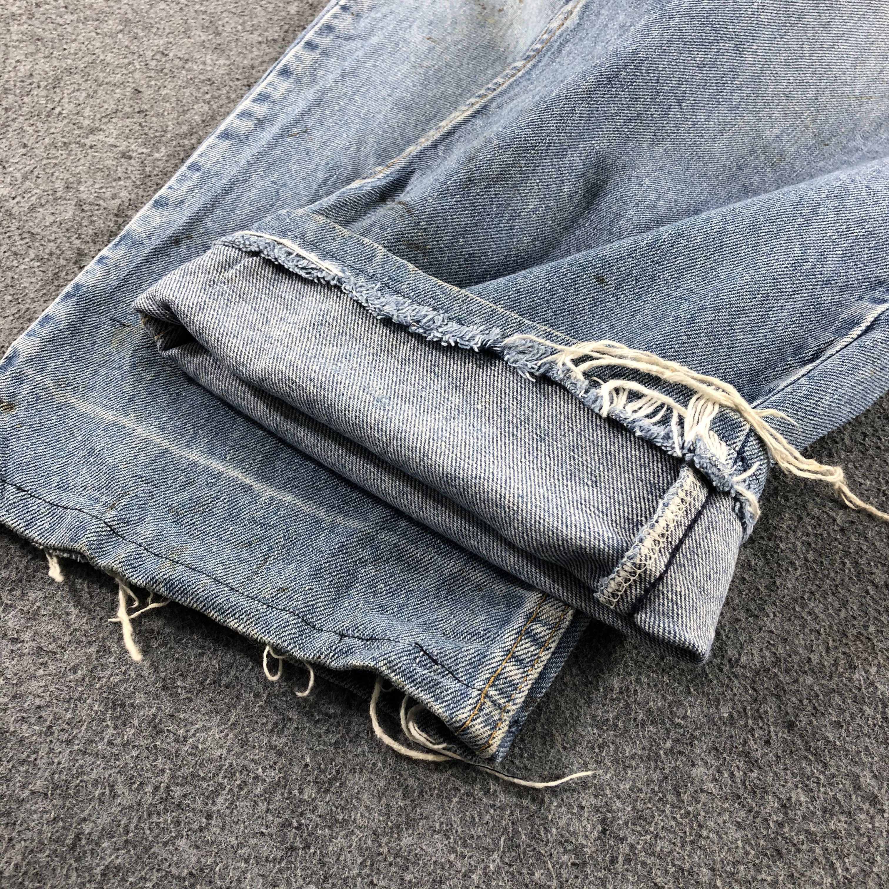 Levi's 90s Vintage Blue Wash Levis 550 Jeans-J2659 Size US 36 / EU 52 - 7 Thumbnail