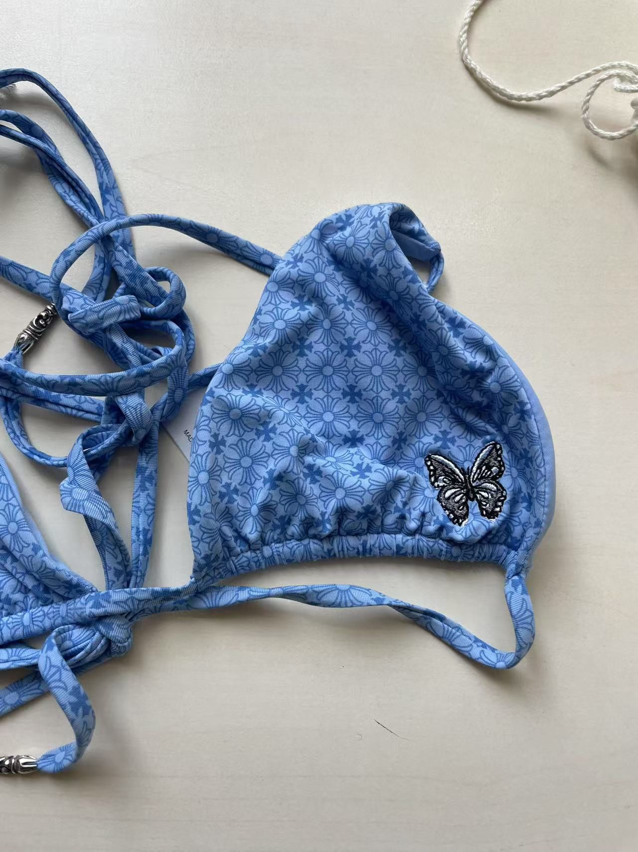 Chrome Hearts Chrome Hearts Dipped In Blue Bikini Size S / US 4 / IT 40 - 7 Thumbnail