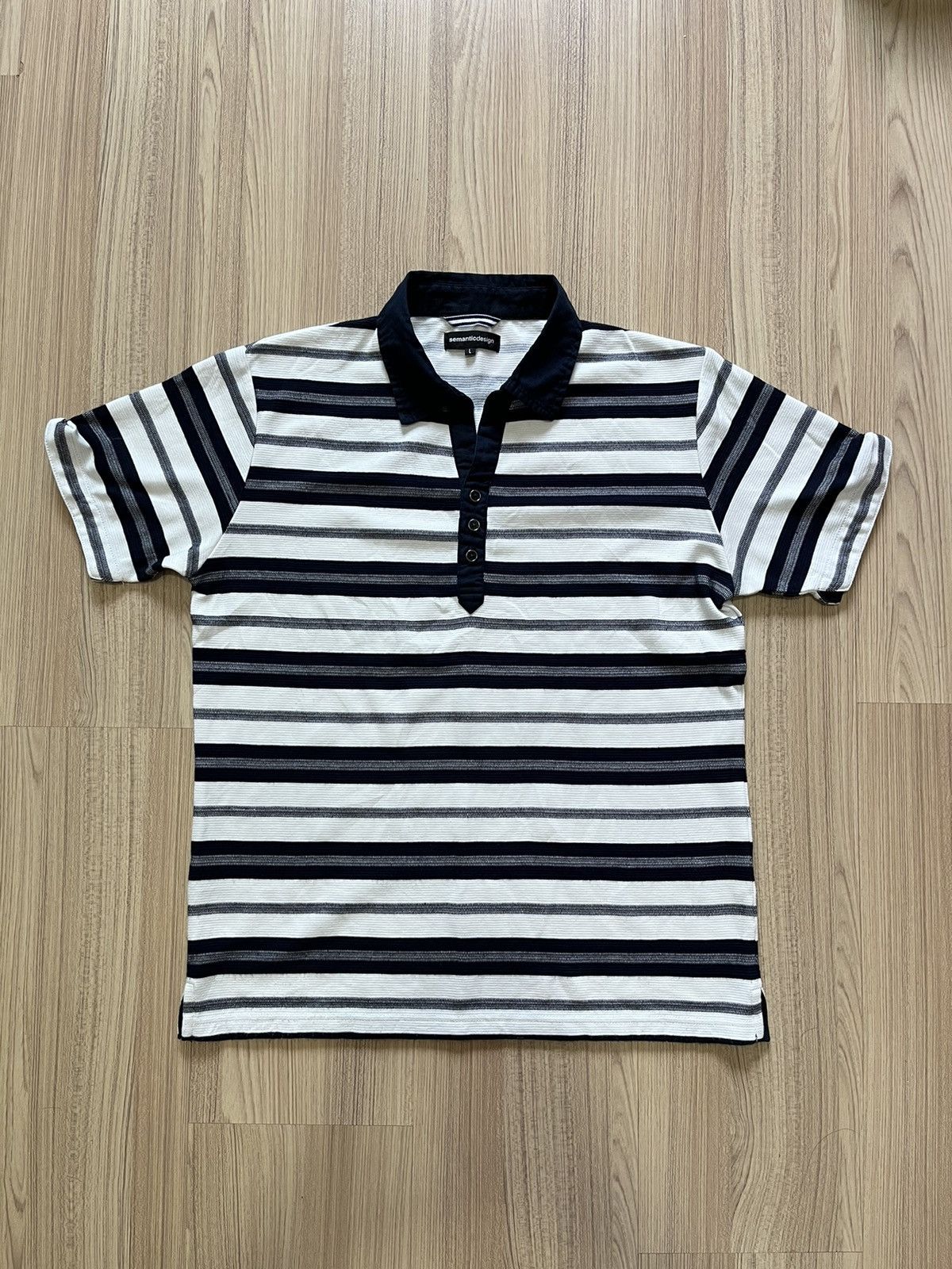 Designer × Japanese Brand × semanticdesign Semantic Design Polo Size US S / EU 44-46 / 1 - 1 Thumbnail