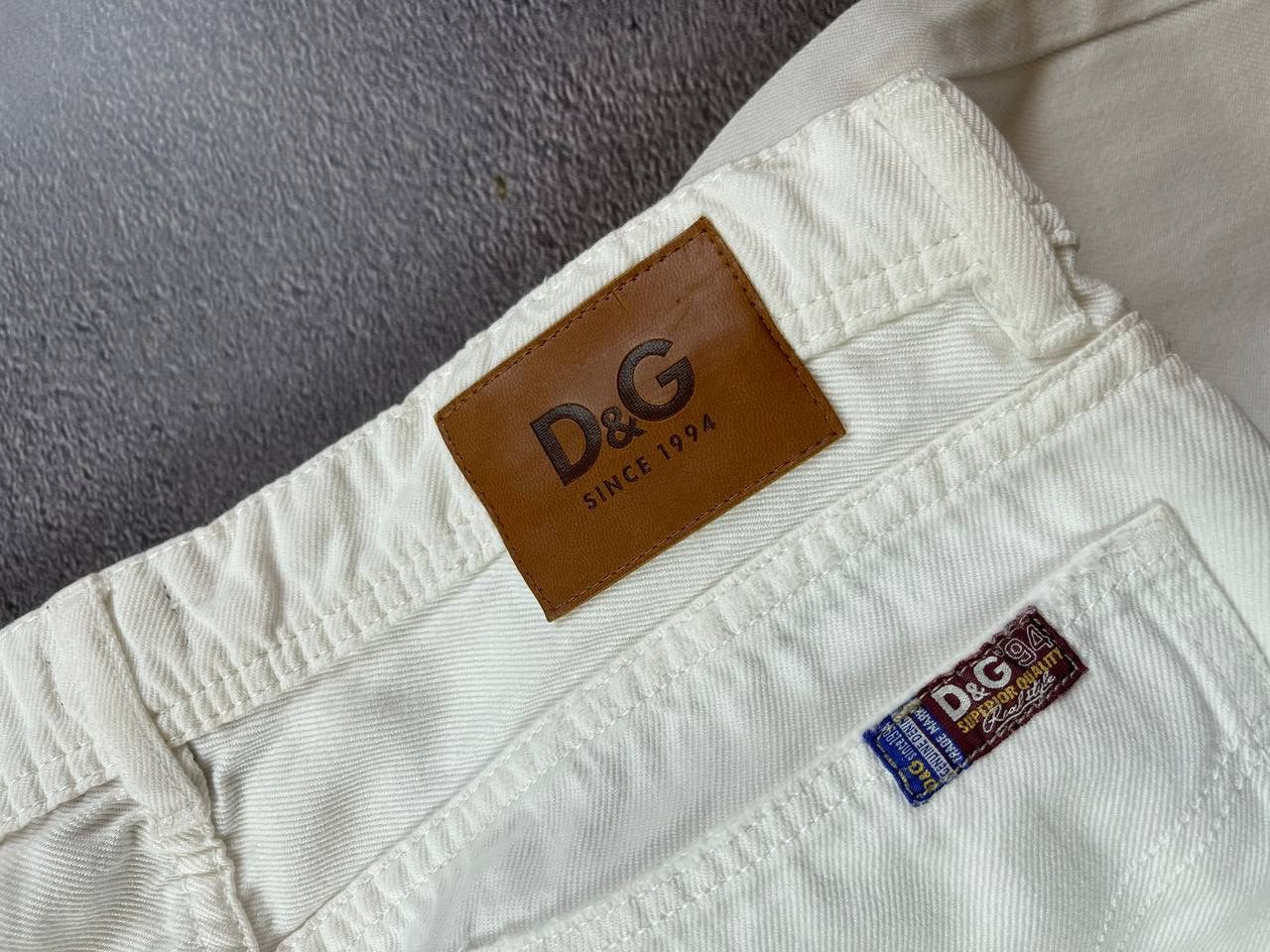 Dolce & Gabbana Dolce & Gabbana White cotton pants jeans Size US 32 / EU 48 - 3 Thumbnail