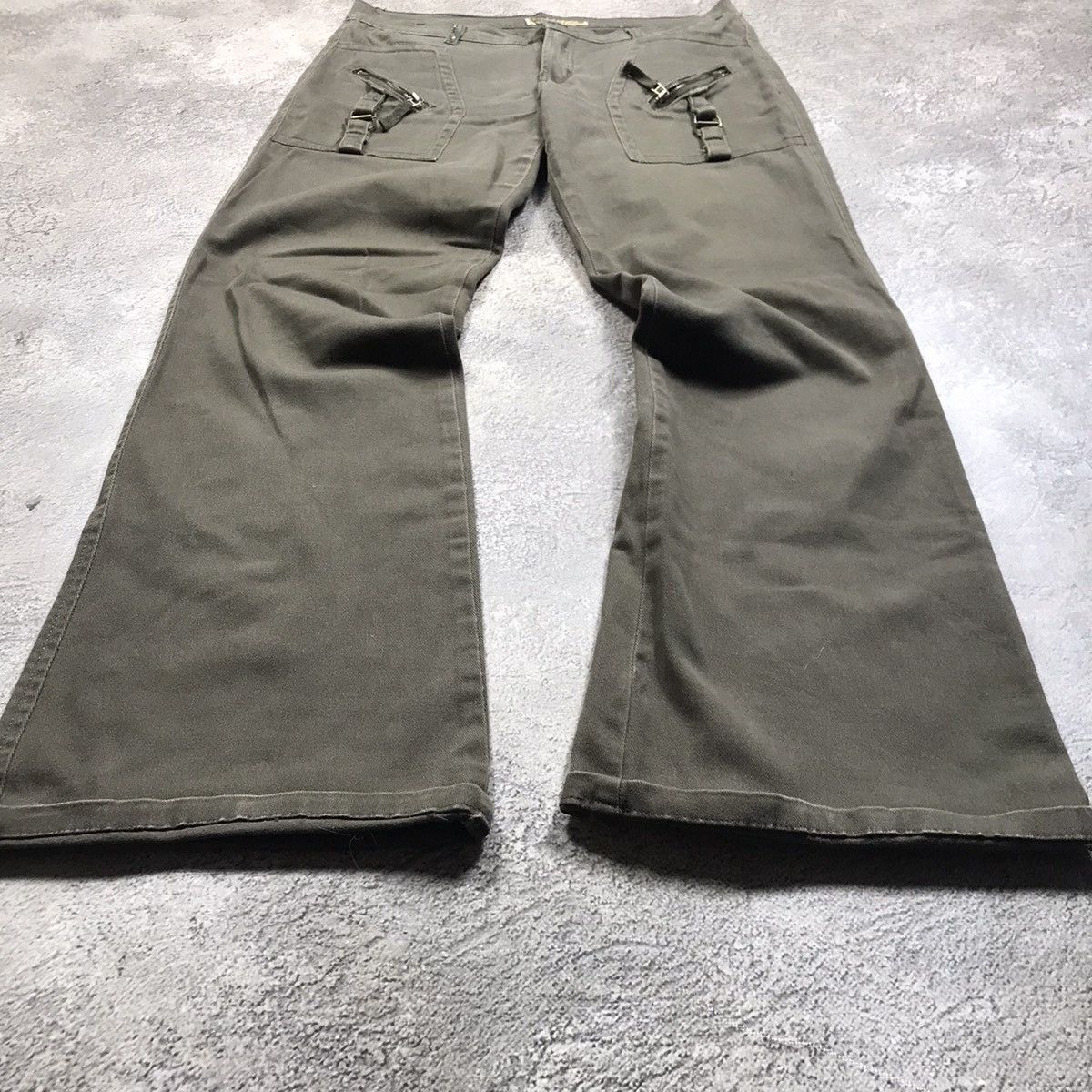Vintage VINTAGE CARGO PANTS FLARED PARACHUTE SPRING JAPAN 90S Size 30" / US 8 / IT 44 - 1 Thumbnail