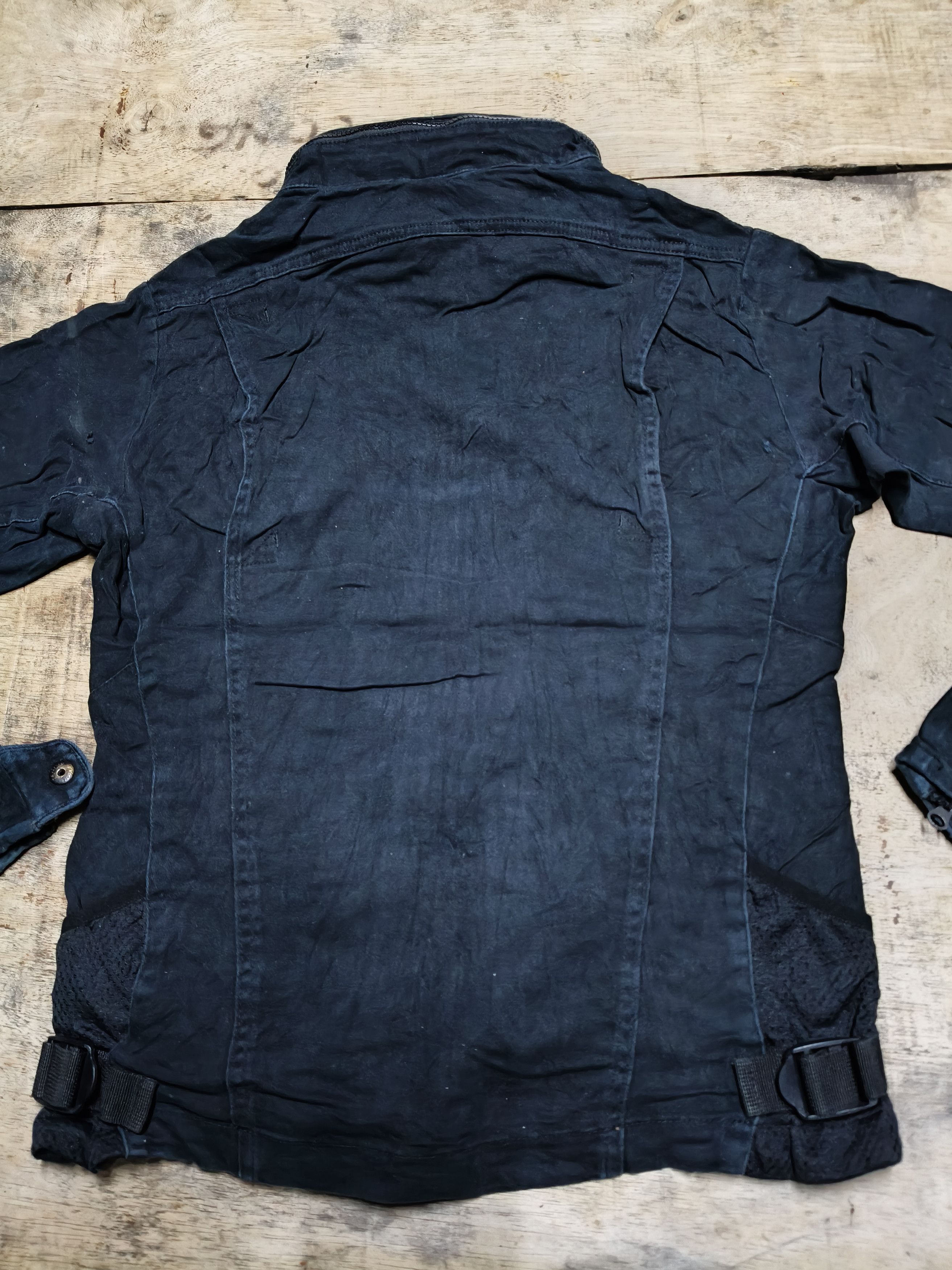 Japanese Brand Fieldcore Denim Stretch Jacket Size US L / EU 52-54 / 3 - 6 Thumbnail