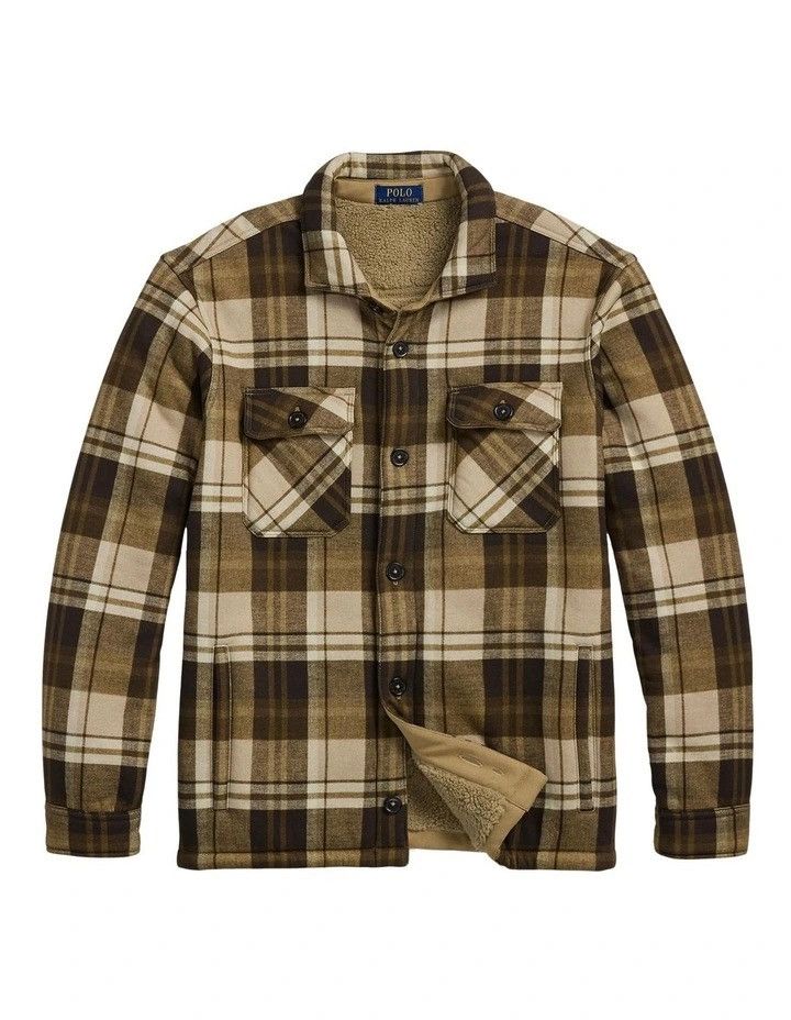 Polo Ralph Lauren Polo Ralph Lauren Plaid Fleece Shirt Jacket Men’s Size XL Size US XL / EU 56 / 4 - 4 Thumbnail