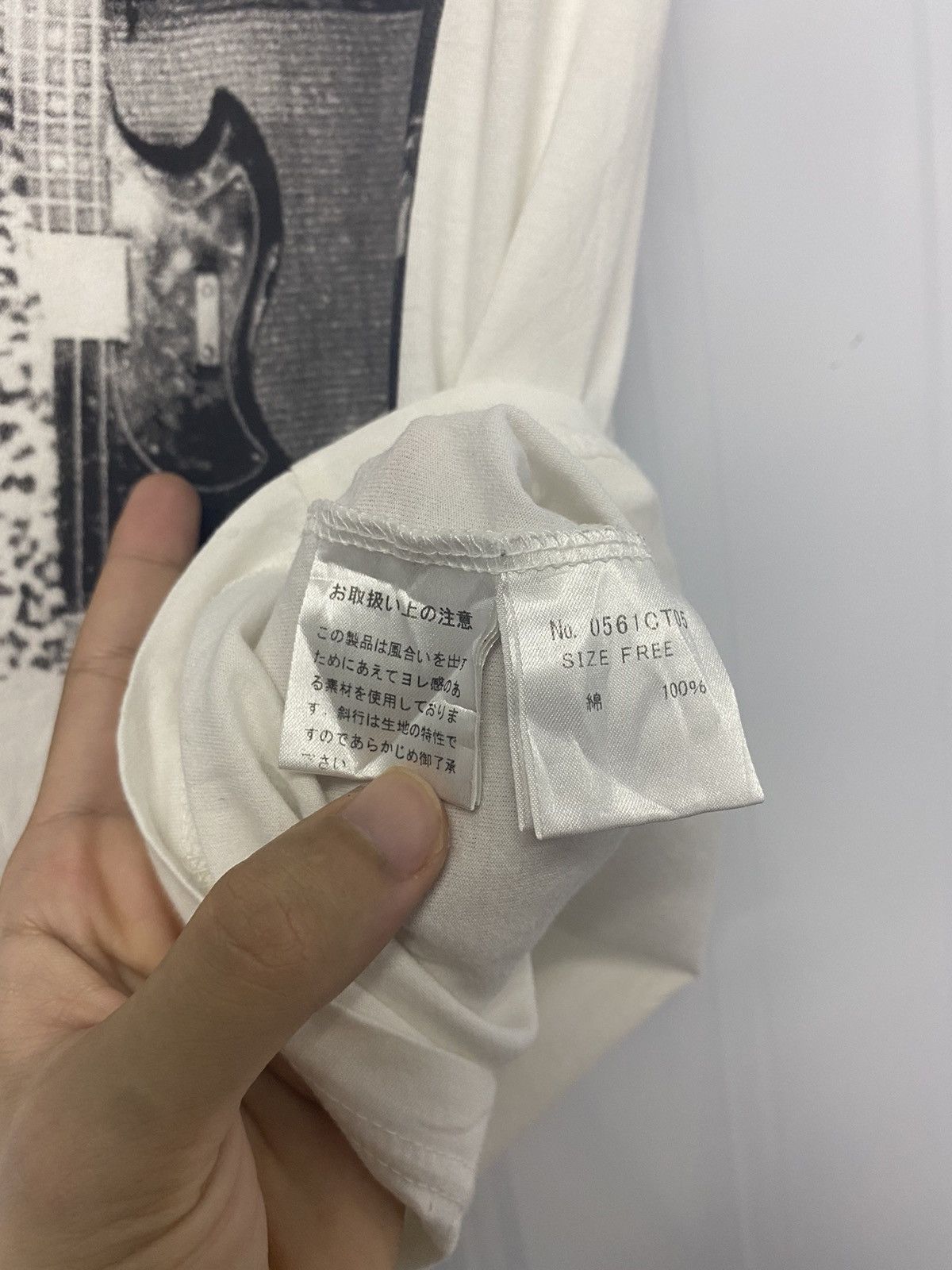 Hysteric Glamour RARE! Hysteric Glamour Phototee Fuck Off Promo Singer Size ONE SIZE - 5 Thumbnail