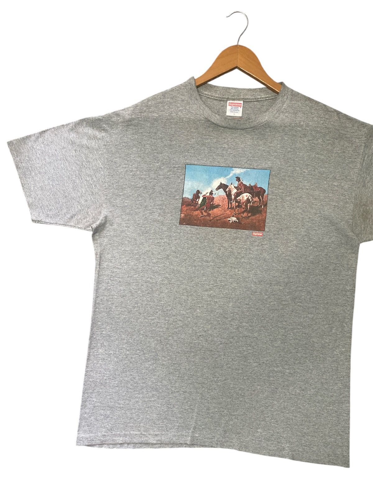 Supreme ‼️RARE‼️SUPREME 2010 “1871 NATIVE AMERICAN” VINTAGE SHIRT TEE🔥 Size US L / EU 52-54 / 3 - 3 Thumbnail