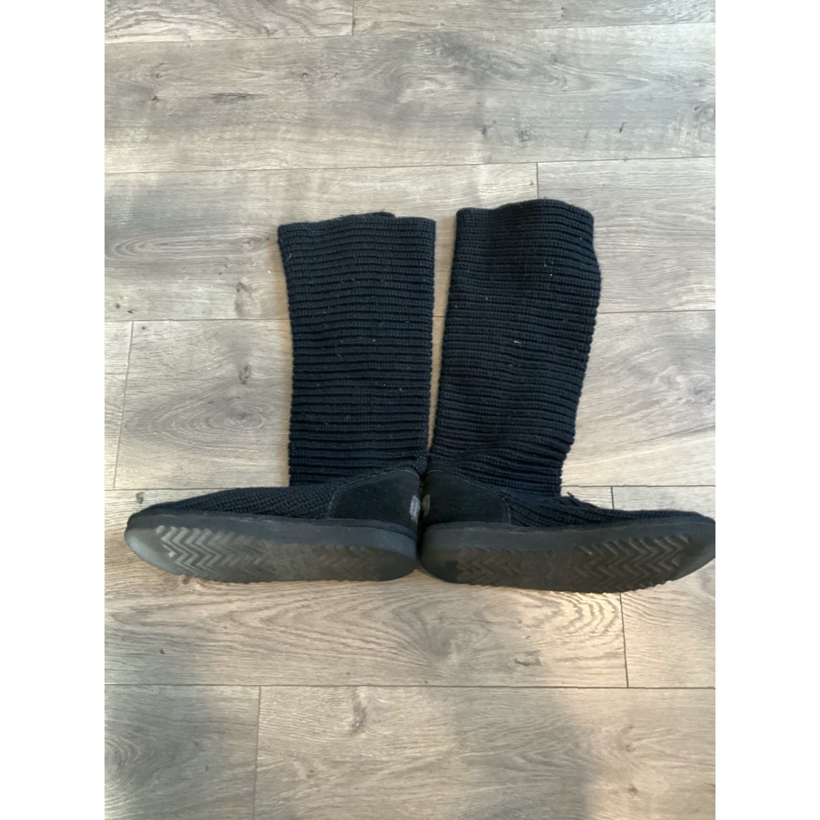Ugg Ugg Australia Cardy Boots Size 8 Black Size US 8 / IT 38 - 3 Thumbnail
