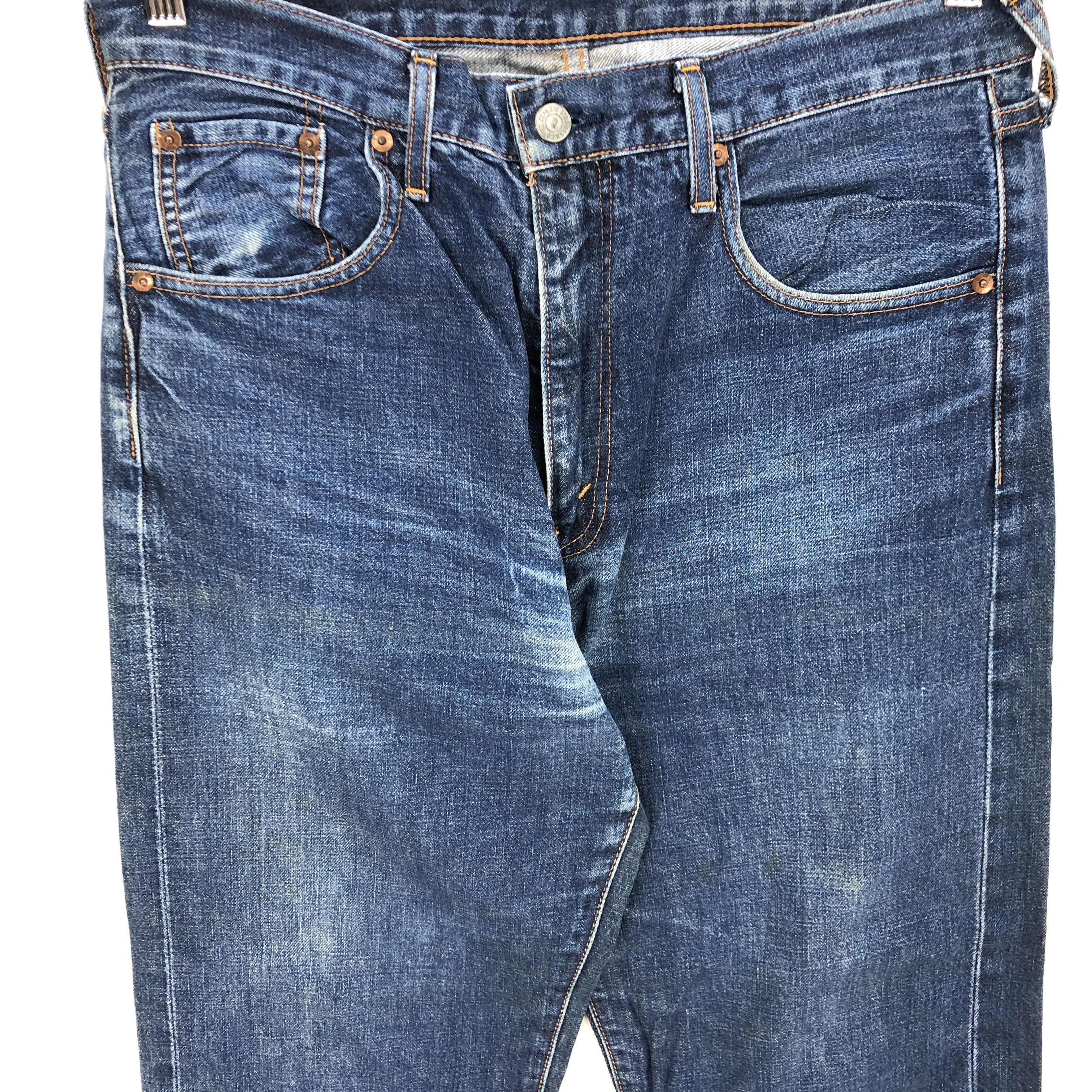 Levi's Vintage Levis Selvedge Jeans Levi's 502 Redline Denim Size US 32 / EU 48 - 3 Thumbnail
