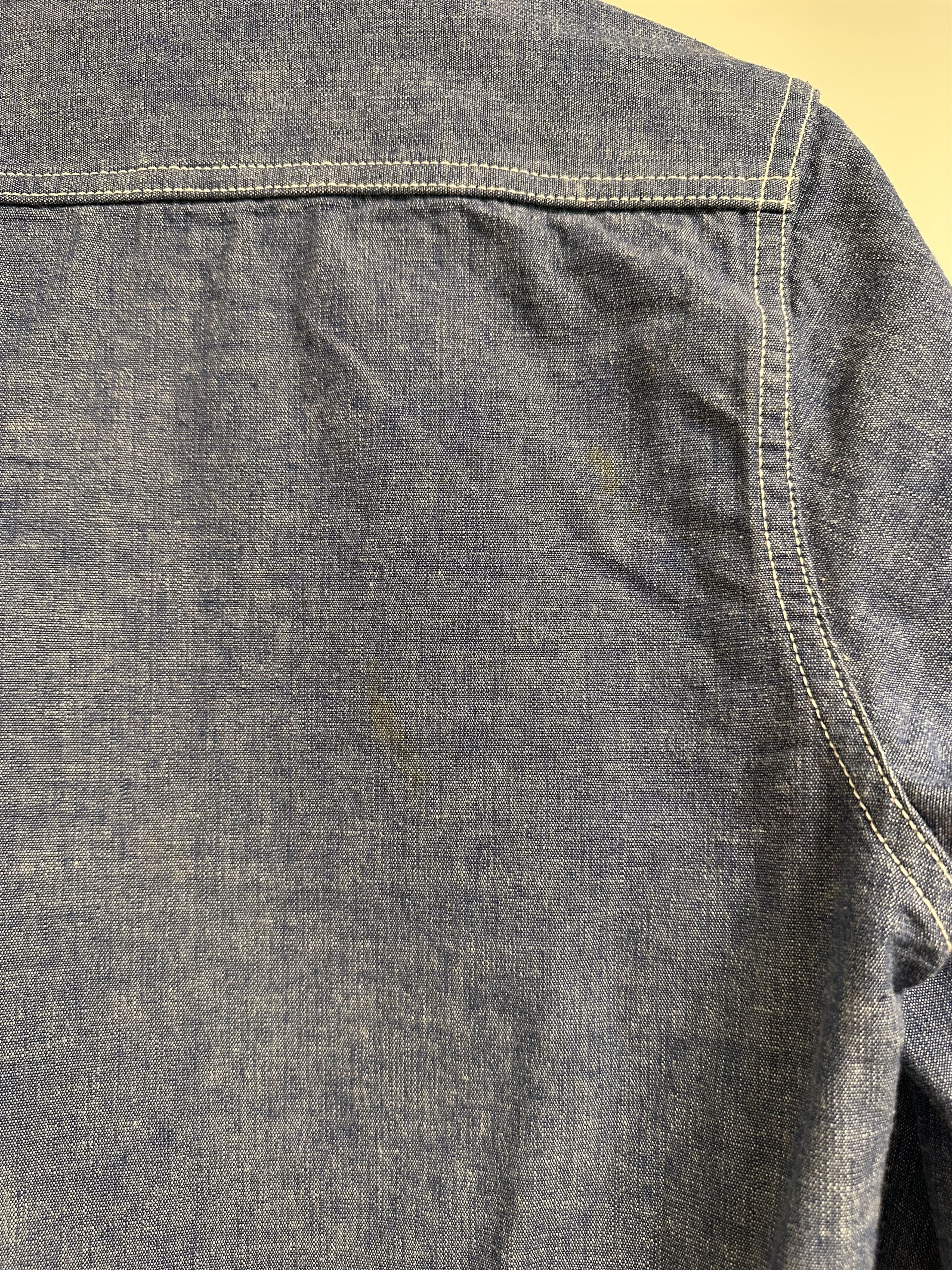 Studio D'Artisan Studio D'Artisan Selvedge Chambray long-sleeved work shirt Size US XS / EU 42 / 0 - 6 Thumbnail