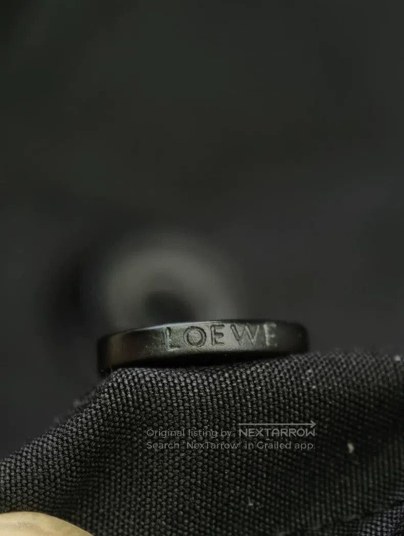 Loewe Loewe size 37 Anagram black long sleeve shirt Size US XXS / EU 40 - 5 Thumbnail