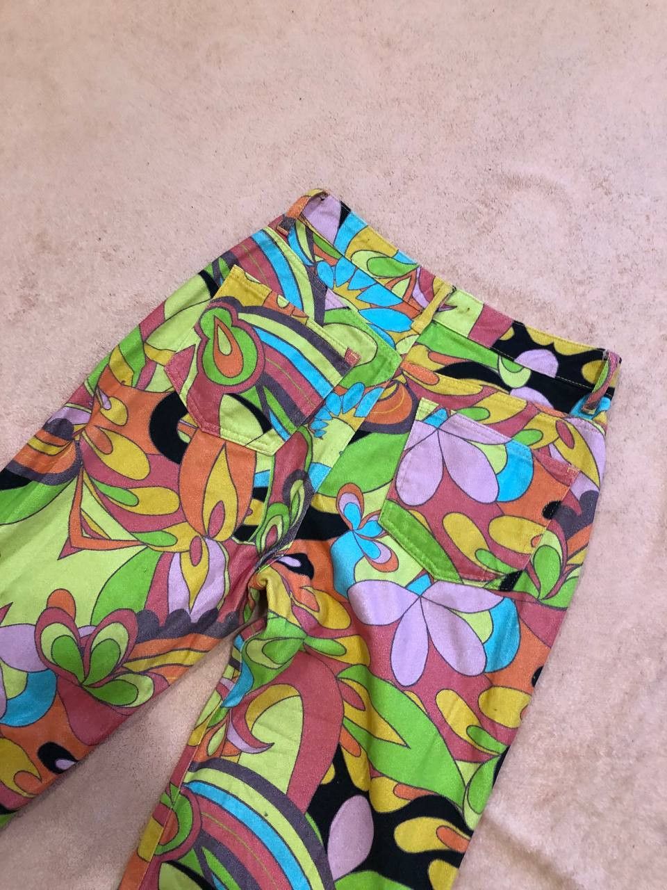 Jaded London Vintage Jaded London Flower Print Pants Size 28 Size 28" / US 6 / IT 42 - 16 Thumbnail