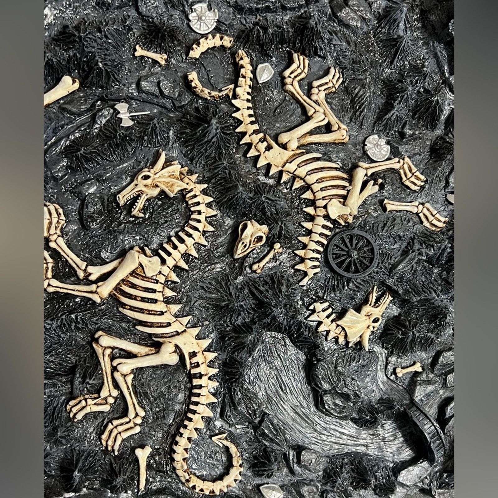 Other Chess Set Base 3D Dragons Fantasy Glass Board - 4 SETS Size ONE SIZE - 10 Thumbnail