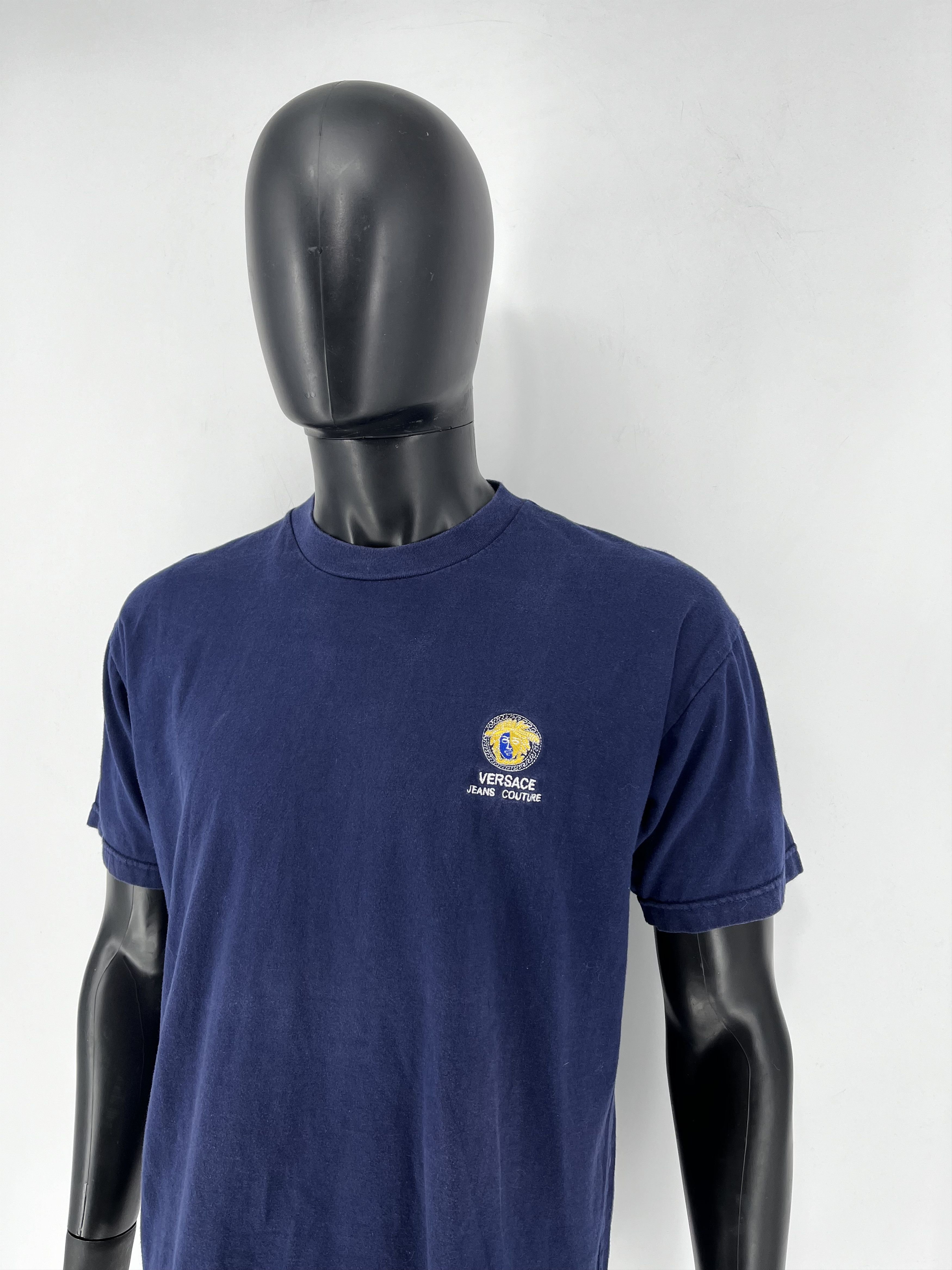 Designer 90s vintage Versace Jeans Couture Bootleg golden Medusa Size US M / EU 48-50 / 2 - 4 Thumbnail