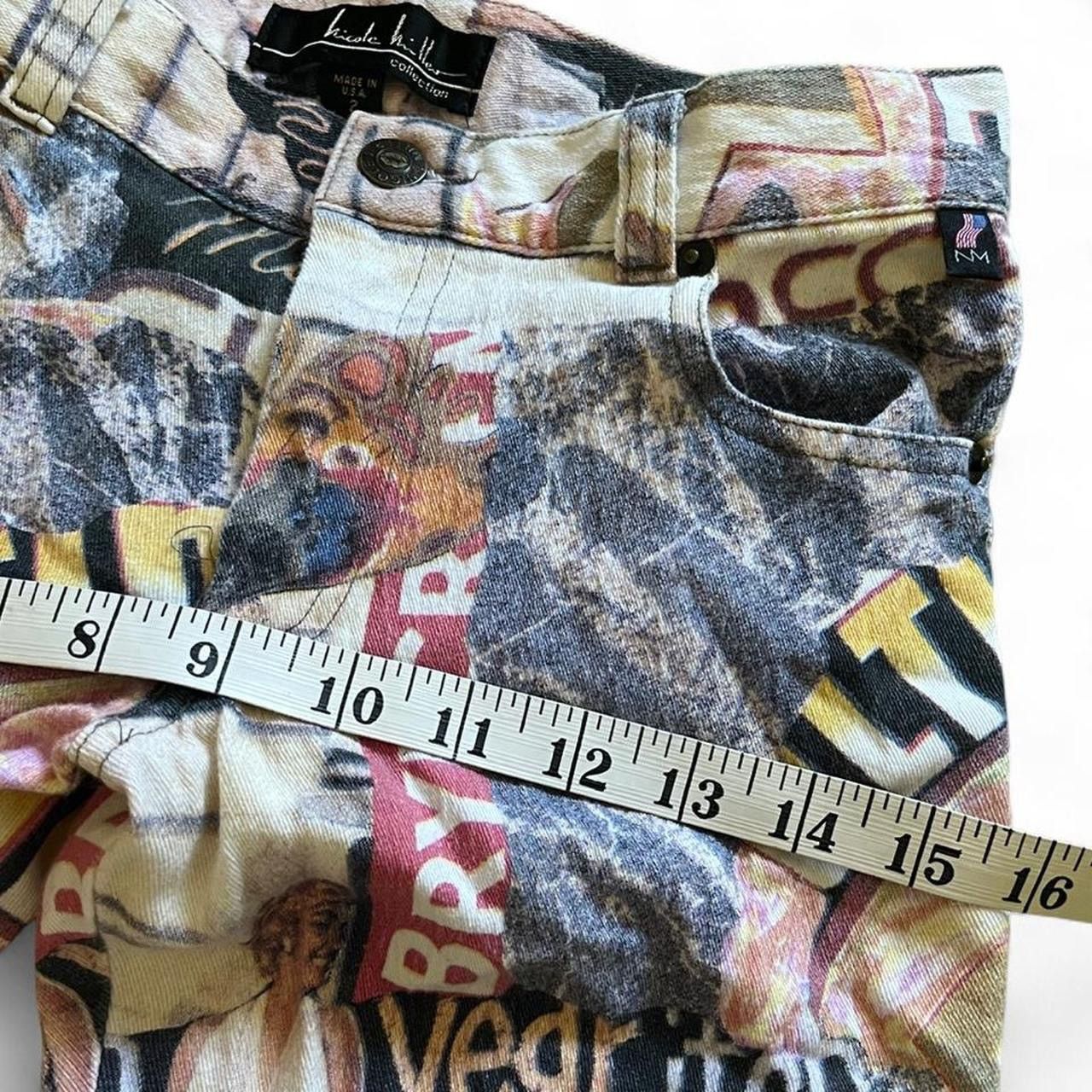 Nicole Miller VINTAGE • NICOLE MILLER MARILYN LOW RISE SKINNY FLARE JEANS Size 25" / US 0 / IT 36 - 5 Thumbnail