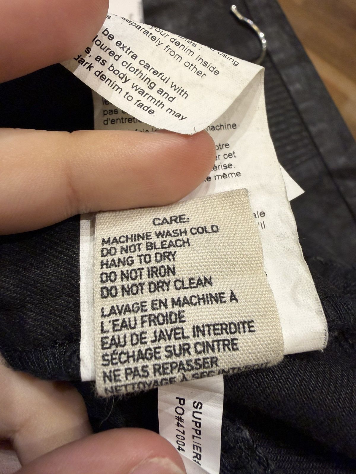 Denim & Supply Ralph Lauren Denim & Supply Ralph Lauren Waxed Moto Jeans Size US 34 / EU 50 - 7 Thumbnail