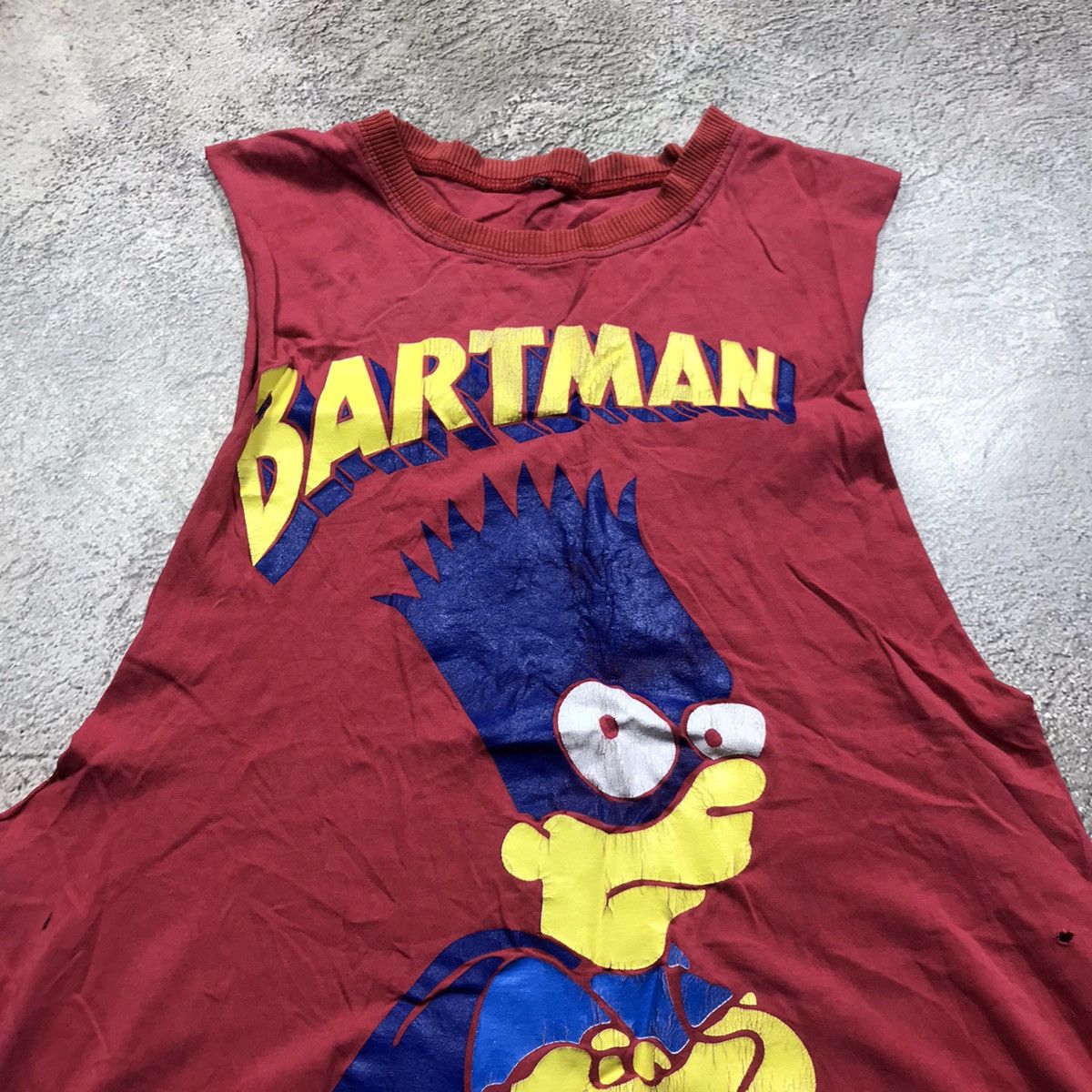 Vintage VINTAGE ADULT TANK-TOP BARTMAN SIMPSON FUNNY Y2K 90s Size US M / EU 48-50 / 2 - 3 Thumbnail