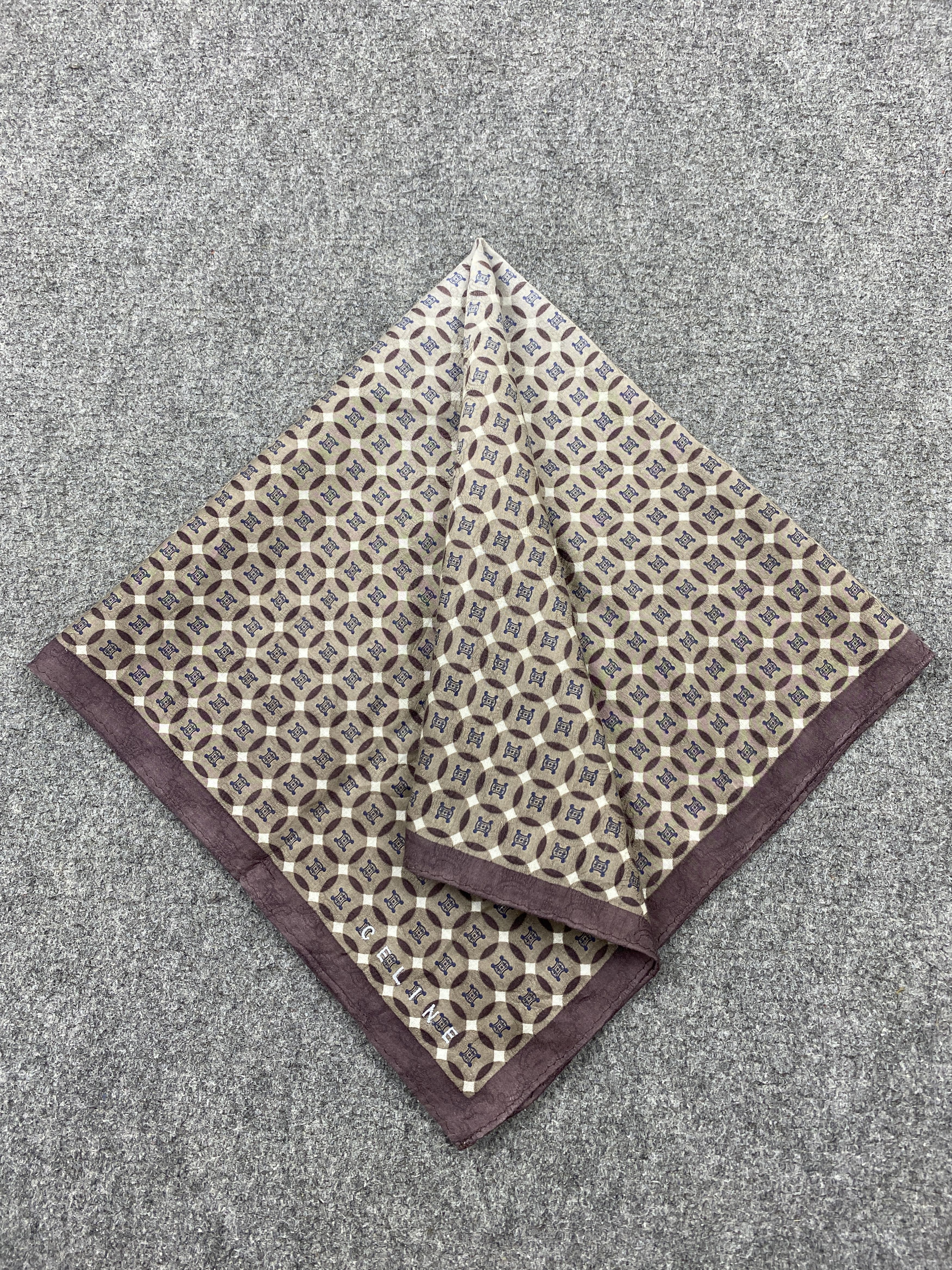 Celine Vintage Celine Handkerchief / Neckerchief HKC1132 Size ONE SIZE - 3 Thumbnail