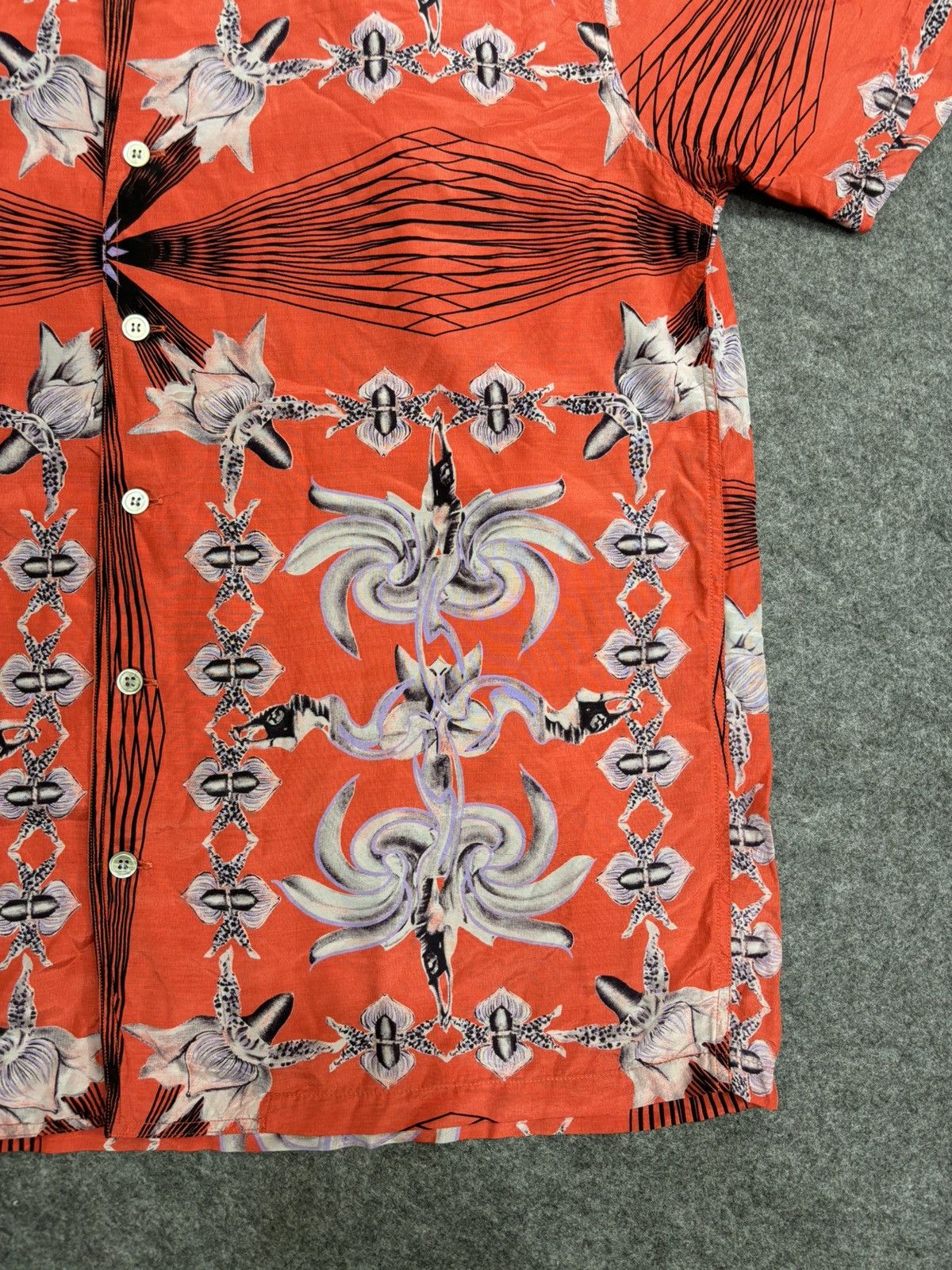 Designer 💥Designer Rayon💥Kohshin Satoh Volaju Rayon Shirt F508 Size US M / EU 48-50 / 2 - 9 Thumbnail