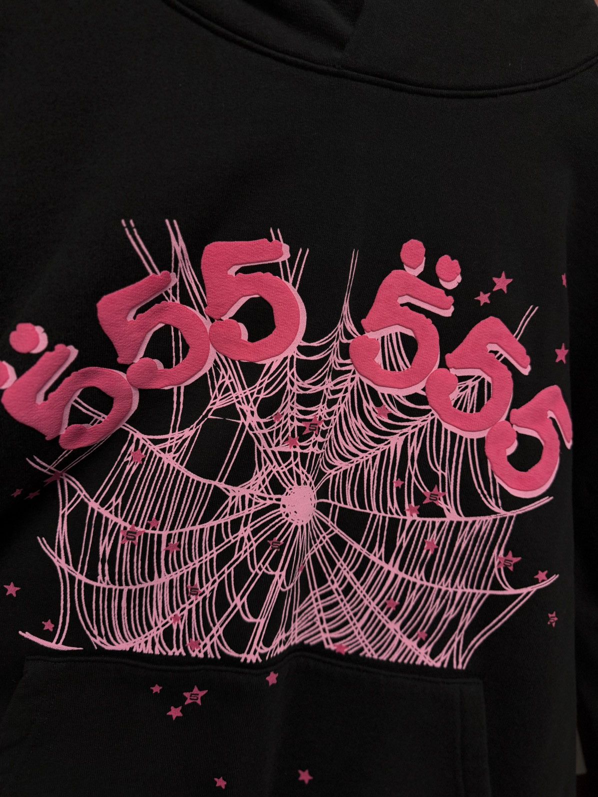 Sp5der Sp5der Pink Black Hoodie Size XXL (NEW) Size US XXL / EU 58 / 5 - 4 Thumbnail