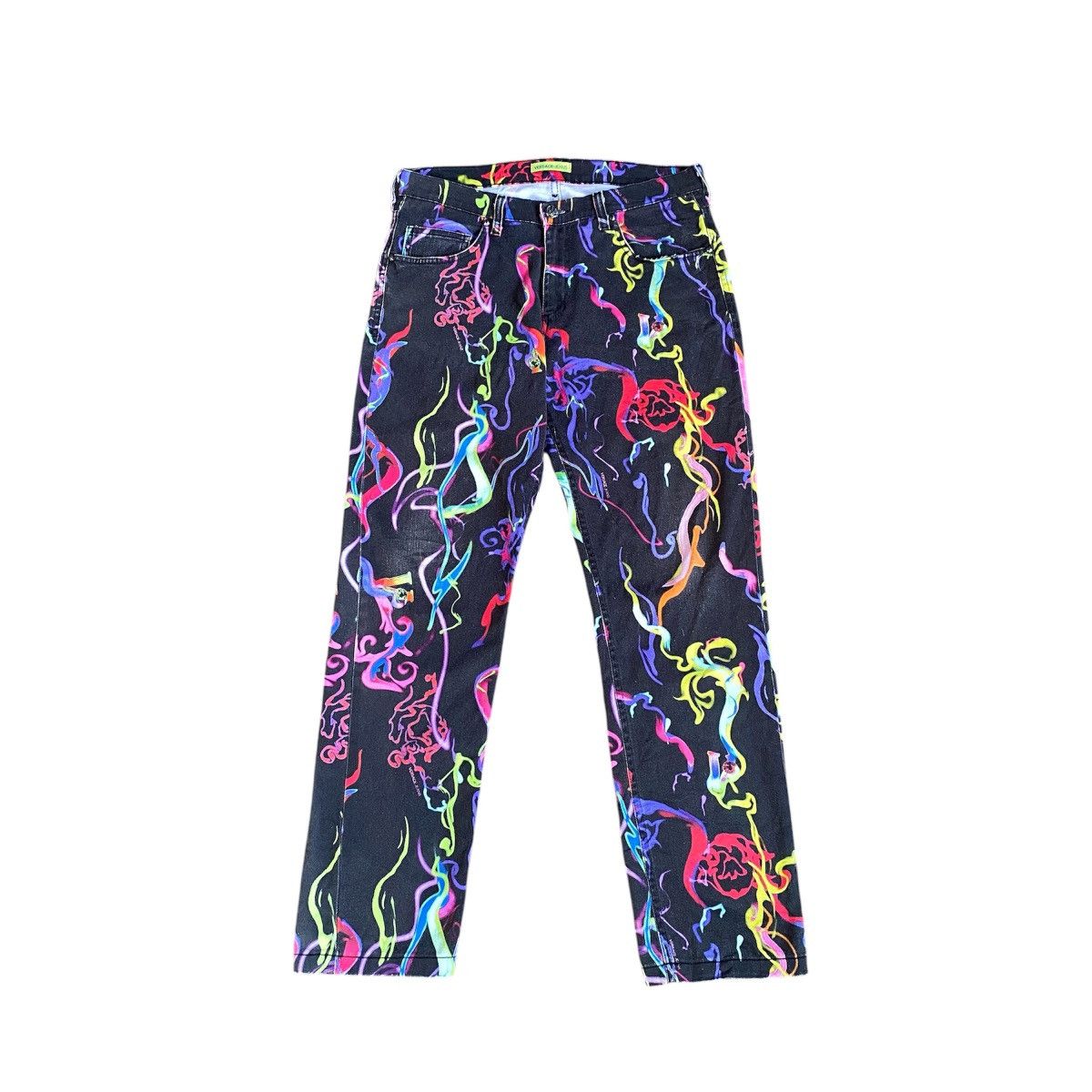 Versace Jeans Couture Versace Jeans Crazy Allover Multicolor Jeans Size US 32 / EU 48 - 1 Thumbnail