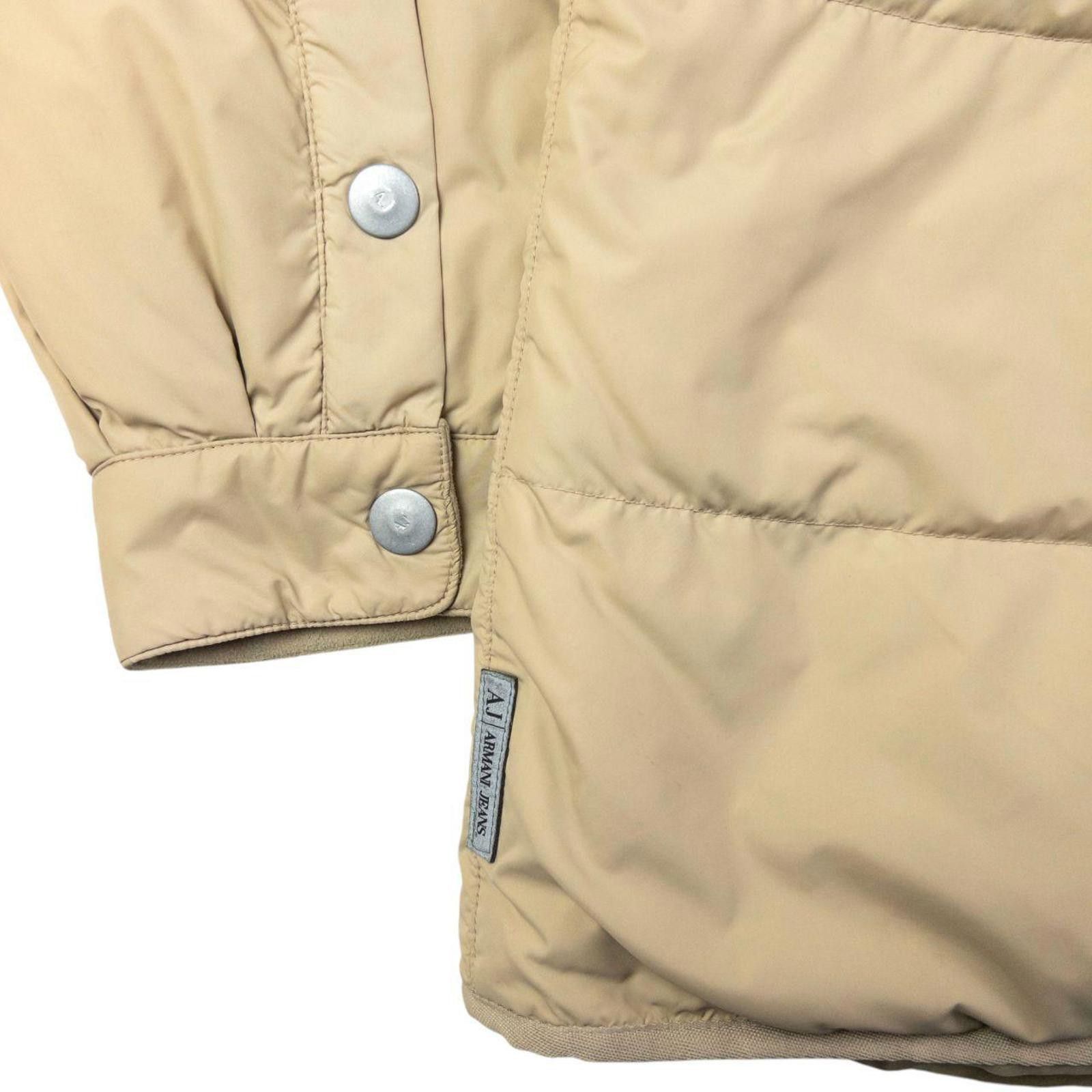 Other Vintage Armani Jeans Button Up Puffer Jacket Size L Size US L / EU 52-54 / 3 - 6 Thumbnail