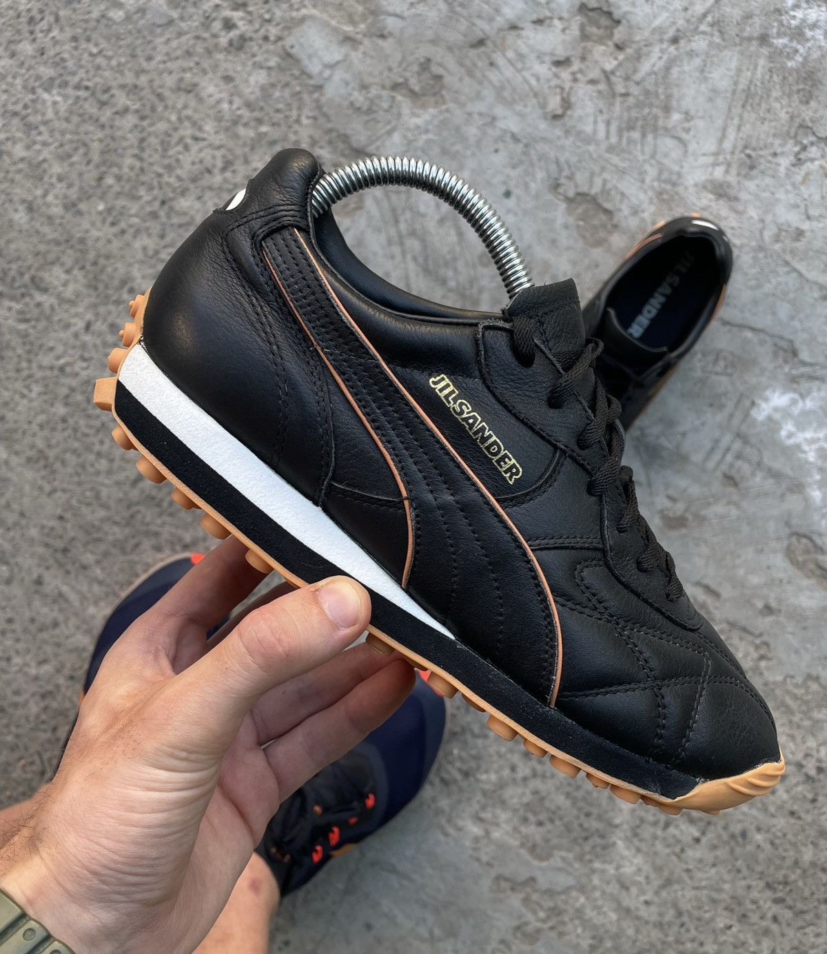 Puma JILSANDER X PUMA KING HYPE Y2K LEATHER RARE SNEAKERS | Grailed